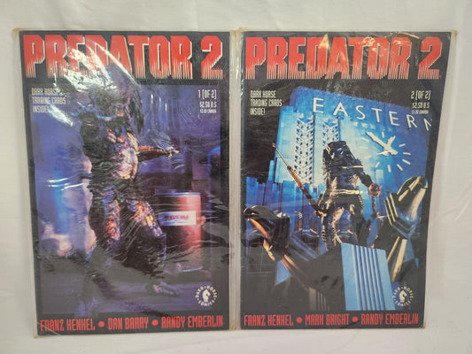 Dark Horse Comics: Predator2 Complete Set w/Trading Cards - VG