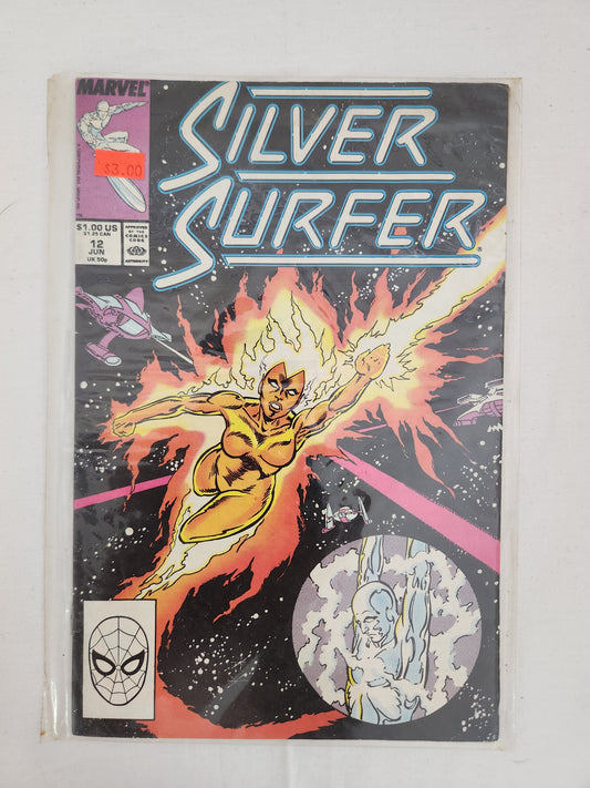 Marvel Comics: Silver Surfer Issue #12 June 1988 - VG