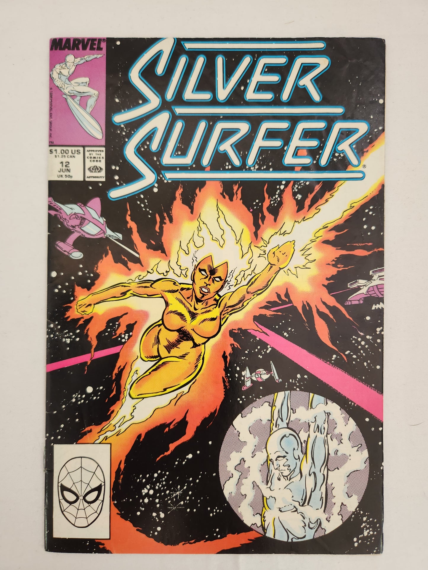 Marvel Comics: Silver Surfer Issue #12 June 1988 - VG