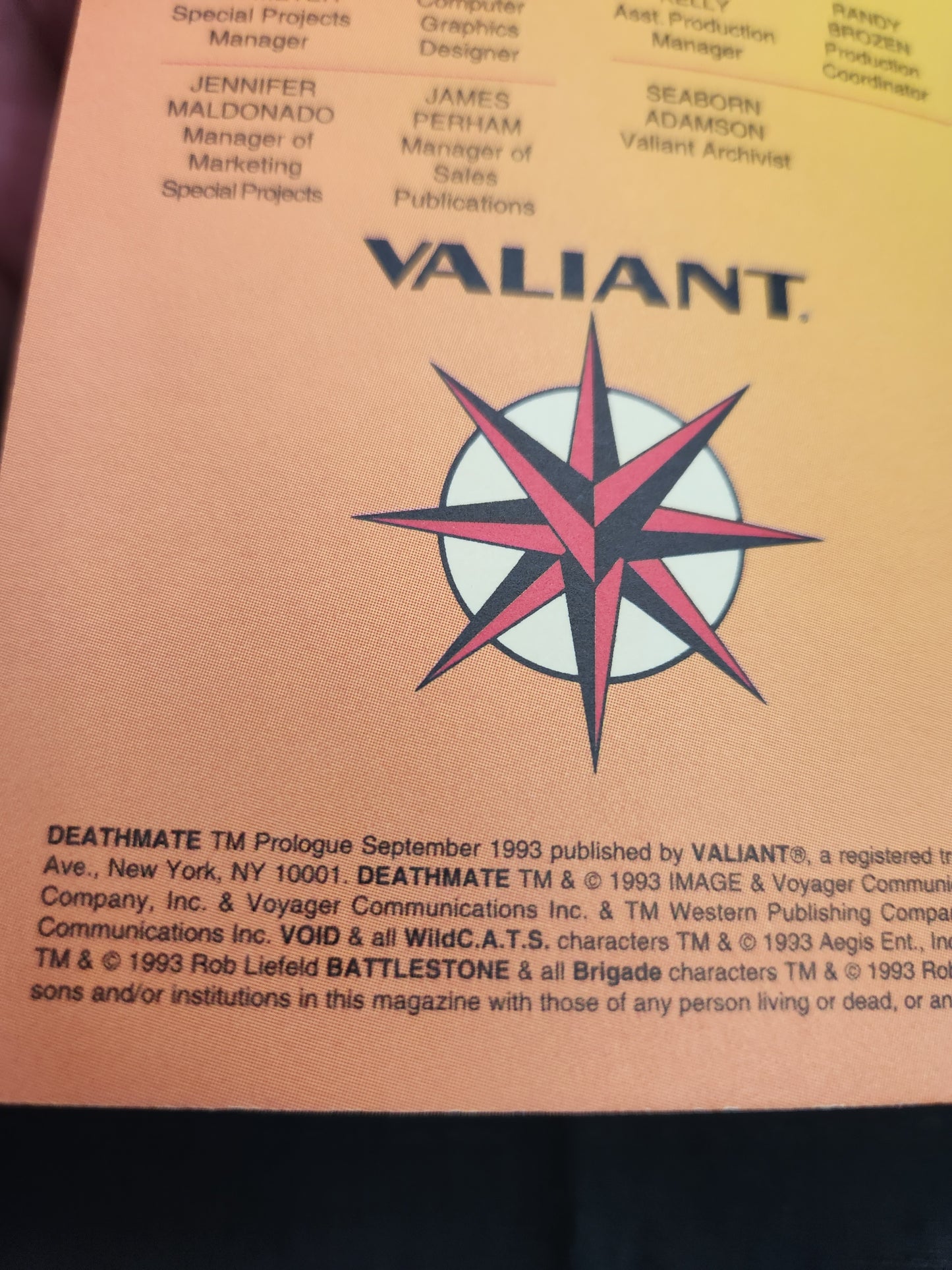 Lot of 3 - Valiant: Deathmate - VG