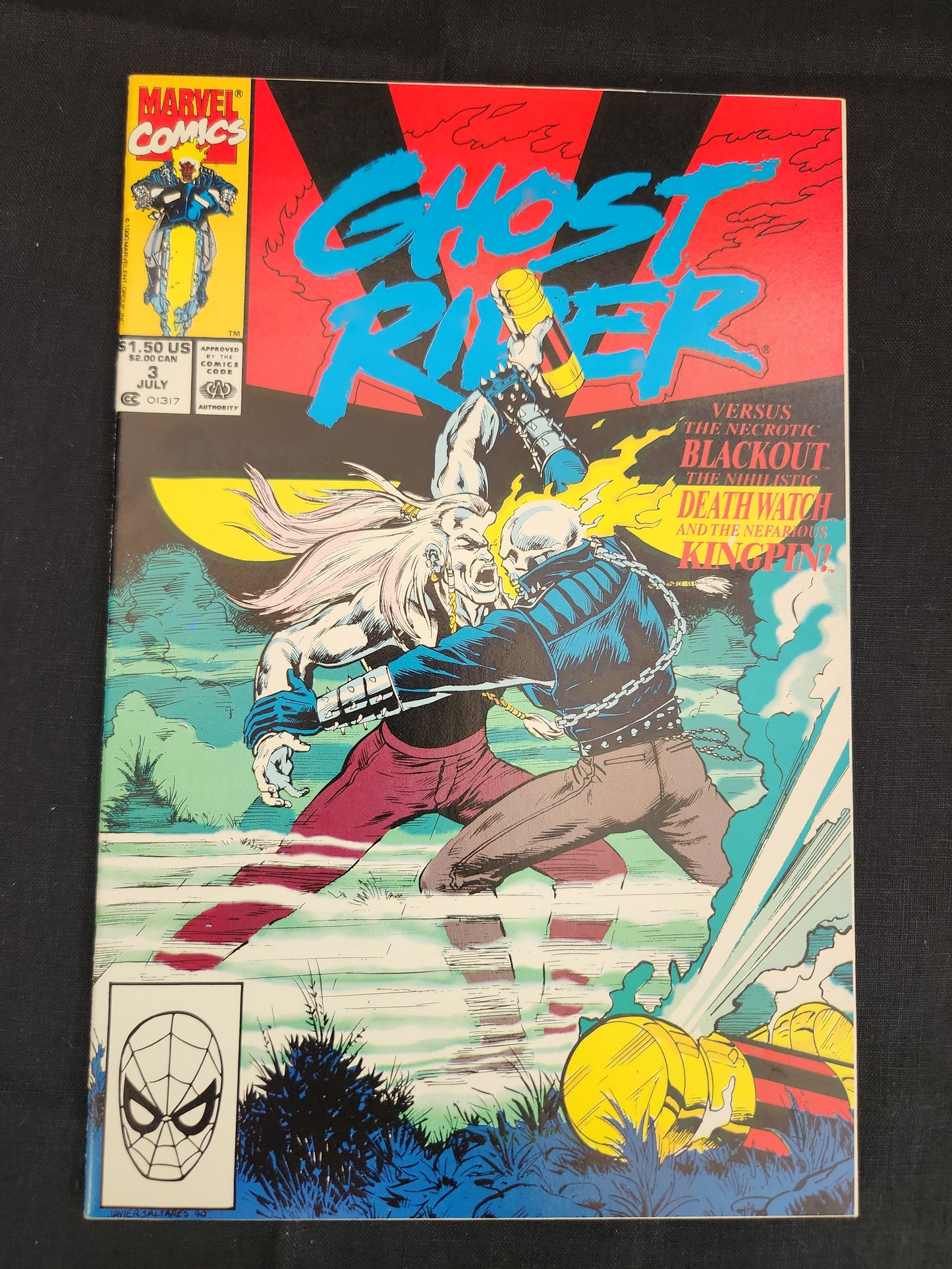 Lot of 5 - Marvel Comics: Ghost Rider - VG