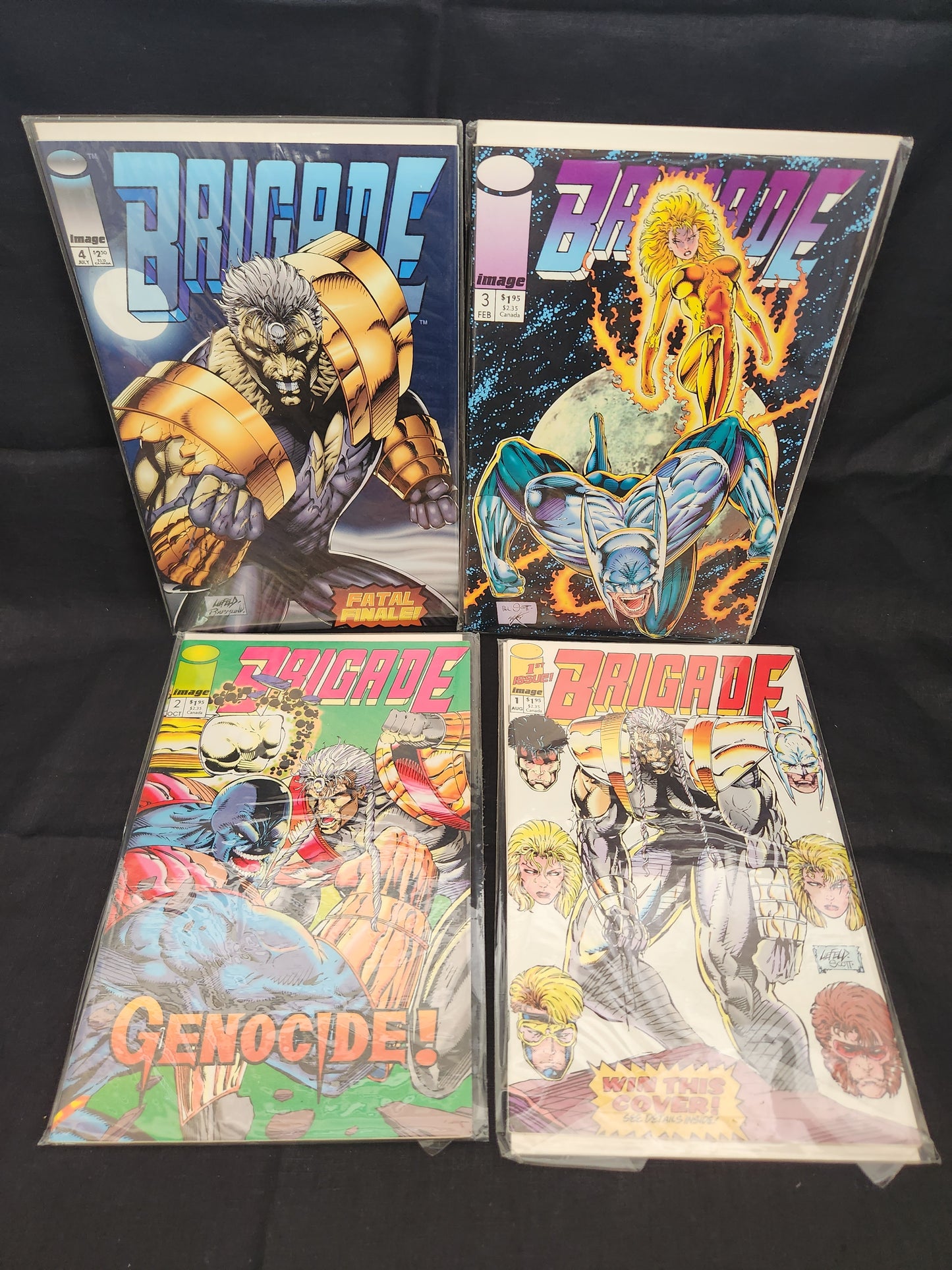 Lot of 4 - Image Comics: Brigade - VG