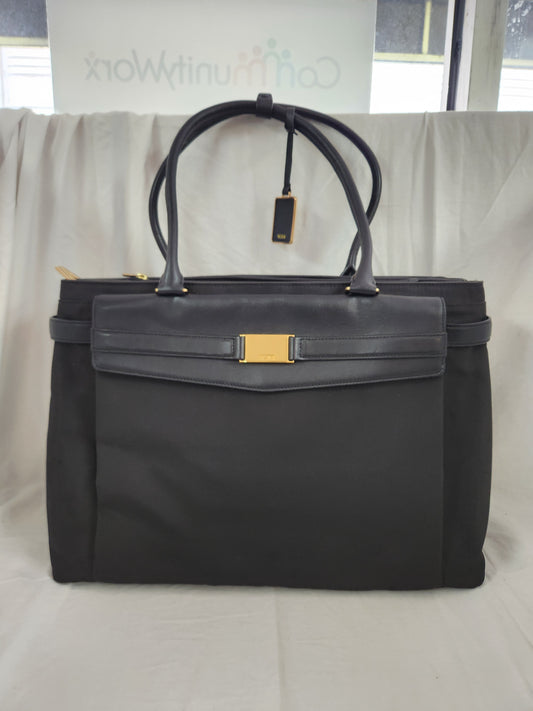 Tumi Larkin Hayward Black Triple Compartment Tote #73644D