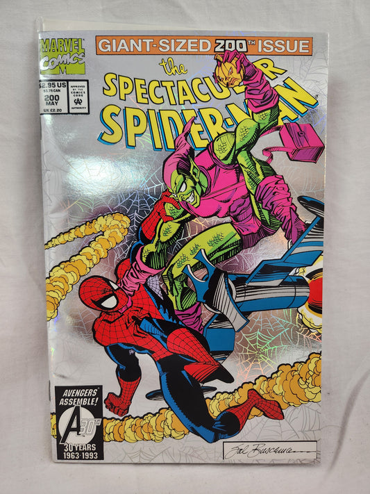 The Spectacular Spider-Man Giant Sized 200th Issue - Foil Cover - VG