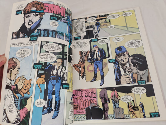 1985 - American Flagg! Hard Times Graphic Novel by Howard Chaykin's