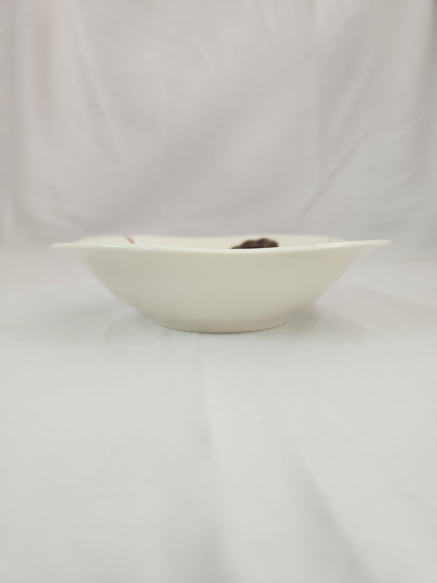 Lotus Bronze Berry Bowl by Red Wing Pottery