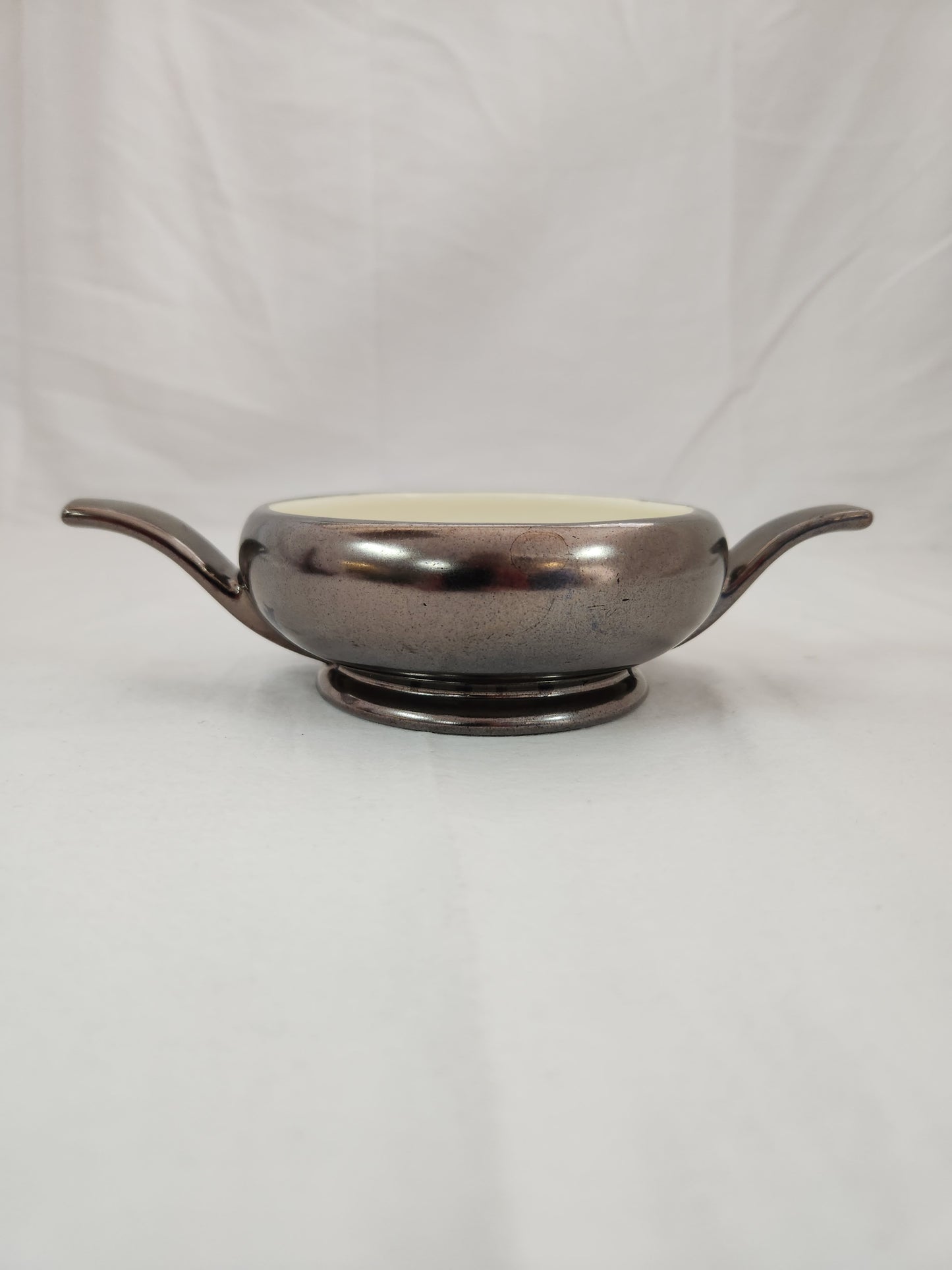 Lotus Bronze Sugar Bowl by Red Wing Pottery (no lid)