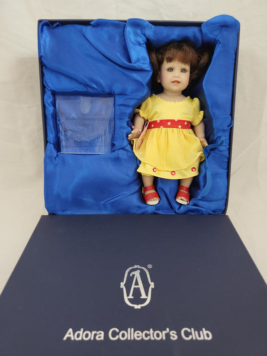 2006 Adora Collector's Club Doll w/ Velvet lined box