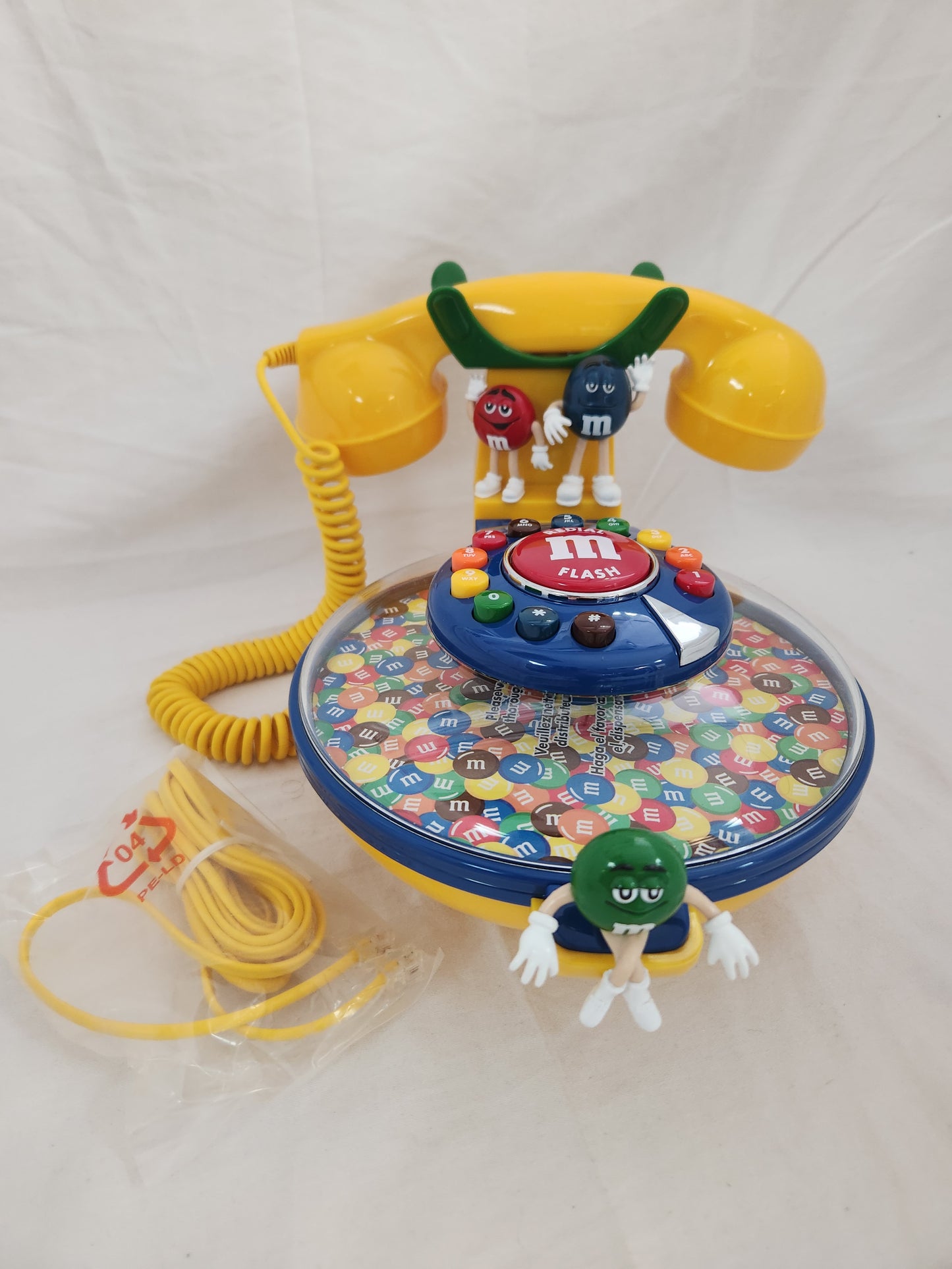 M&M's Candy Dish Telephone - Tested working