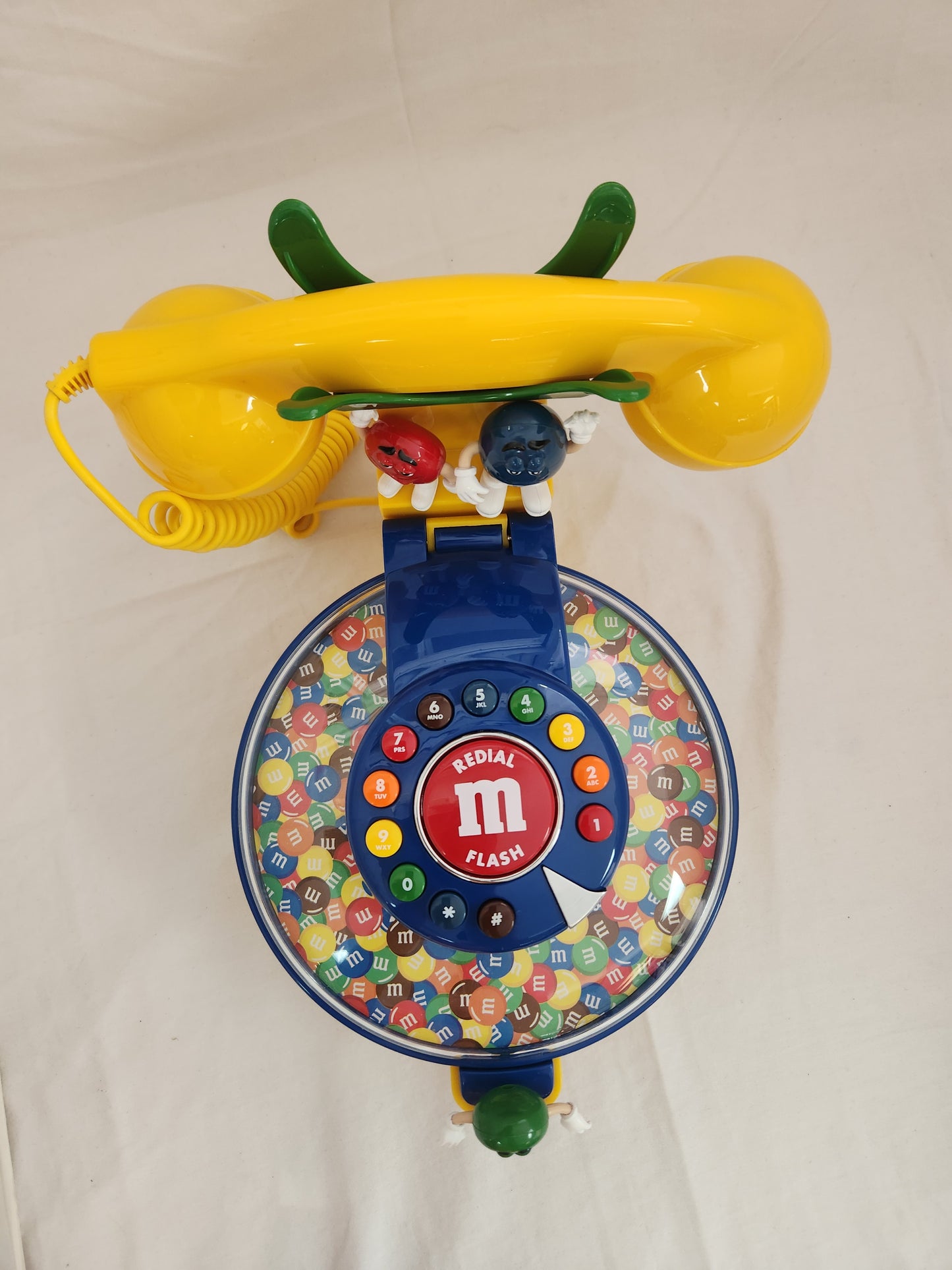 M&M's Candy Dish Telephone - Tested working