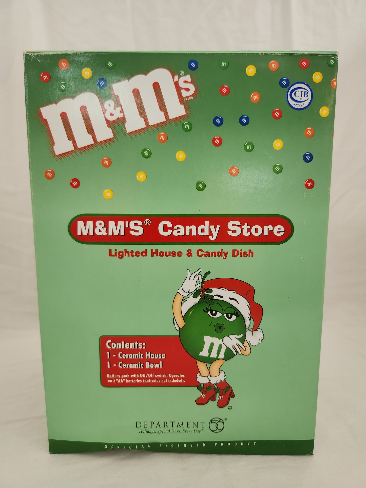 2004 - Department-56 M&M's Candy Store - Tested working