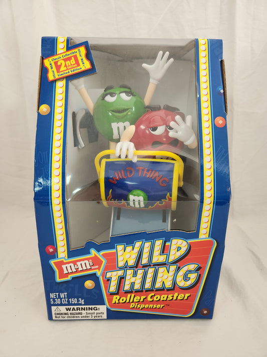 2002 - M&M's Wild Thing Roller Coaster Candy Dispenser - Limited 2nd Edition