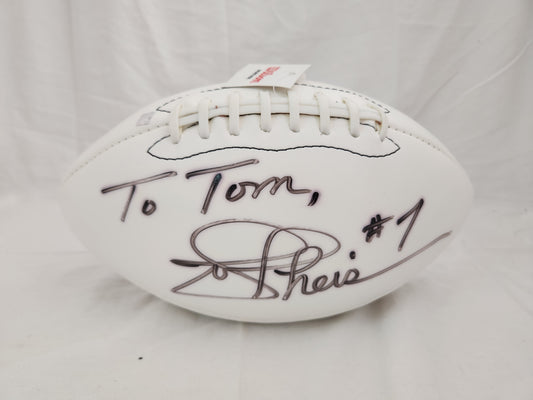 Joe Theismann Signed Wilson Football