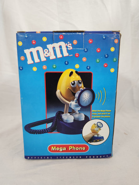 2006 M&Ms Candy Yellow Peanut Megaphone Telephone