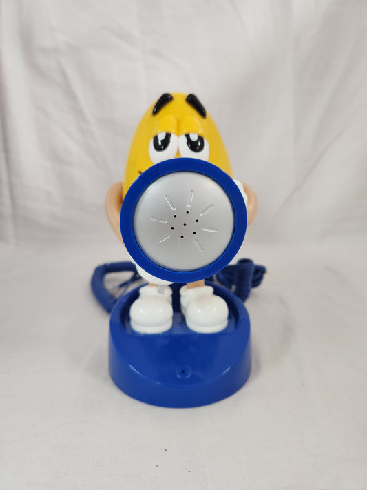 2006 M&Ms Candy Yellow Peanut Megaphone Telephone