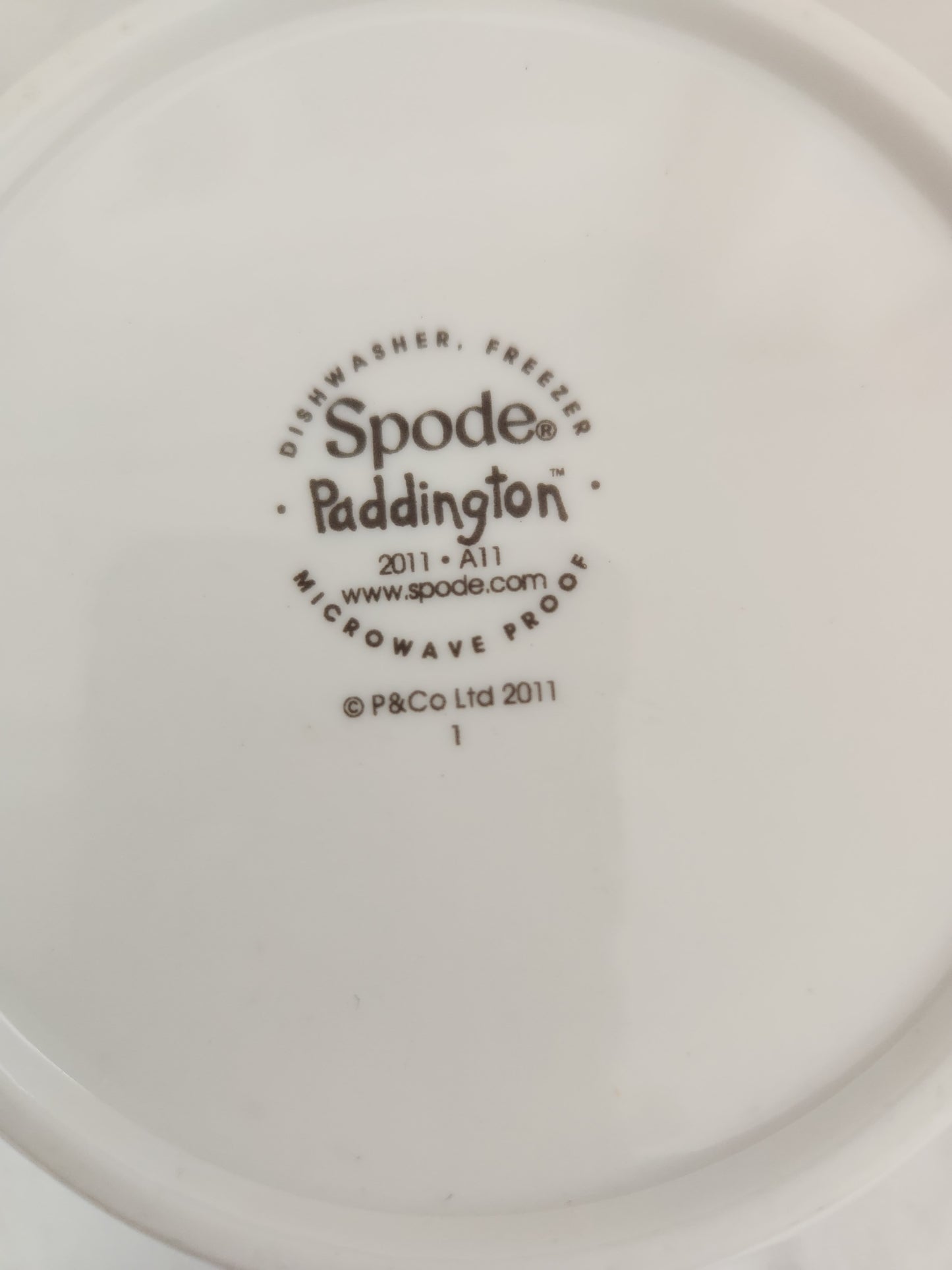 2011 - Spode Paddington Bear Bowl