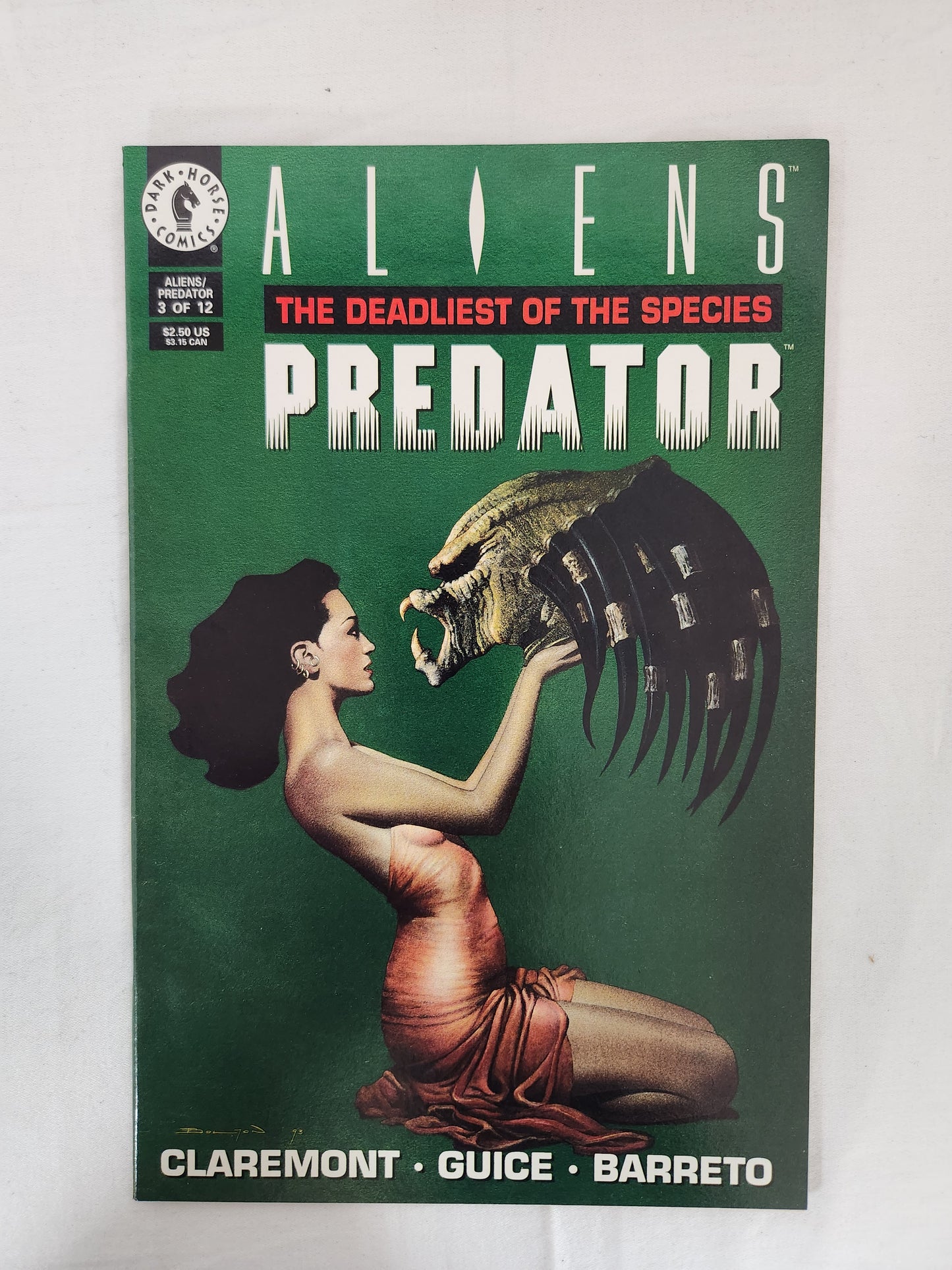 Dark Horse Comics - Aliens /Predator: The Deadliest of the Species #1, 2 & 3