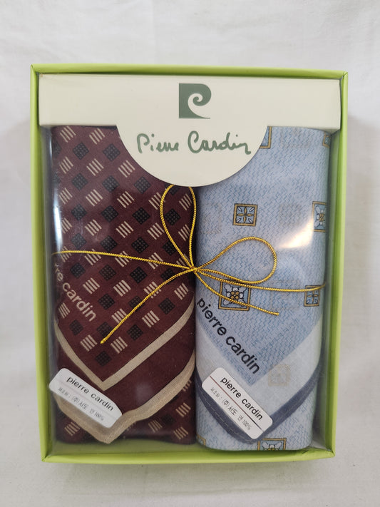 Pierre Cardin Cotton Handkerchief - Set of 2