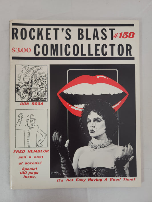 1979 - Rocket's Blast #150 Comicollector Comic Book