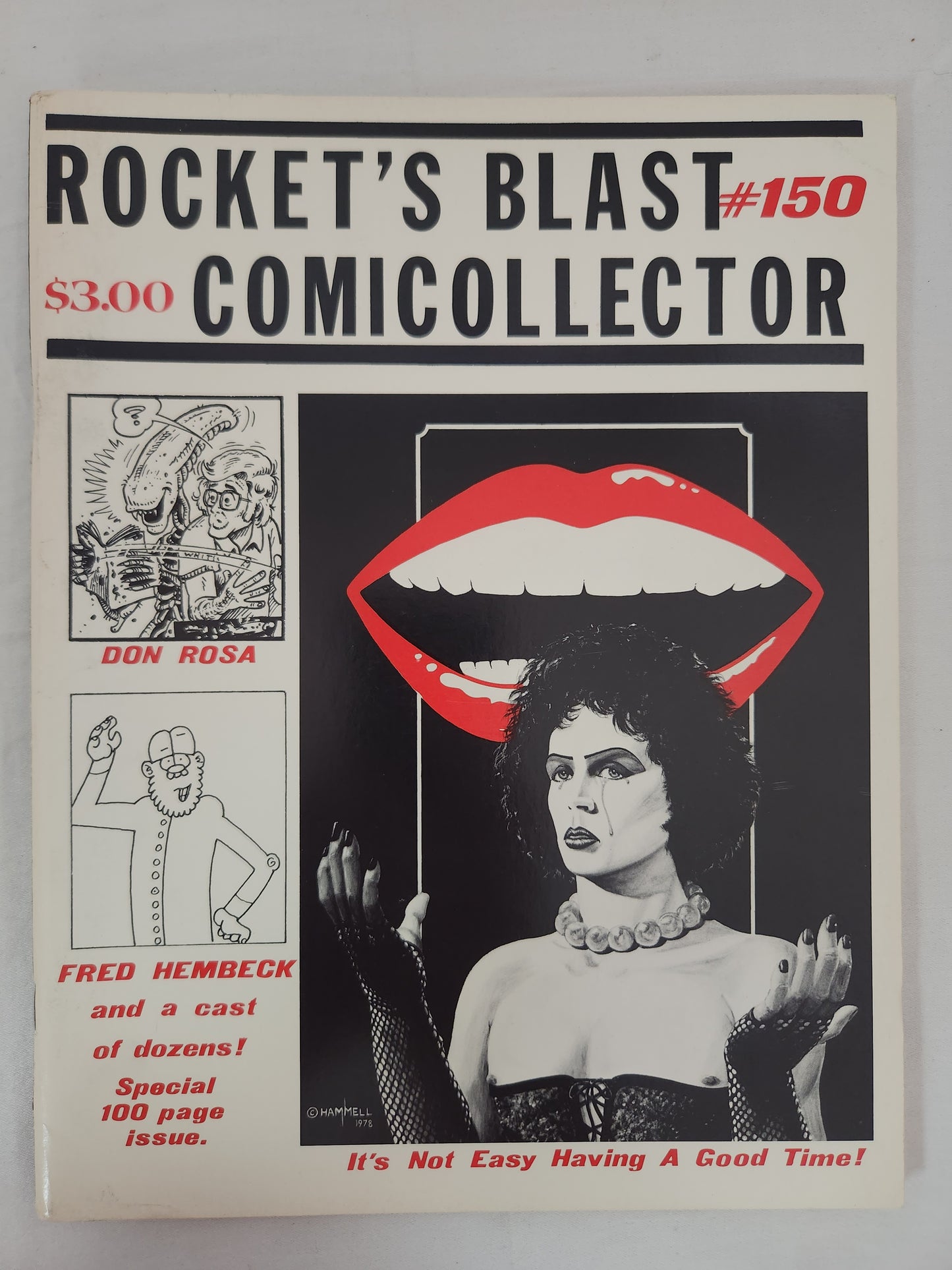 1979 - Rocket's Blast #150 Comicollector Comic Book