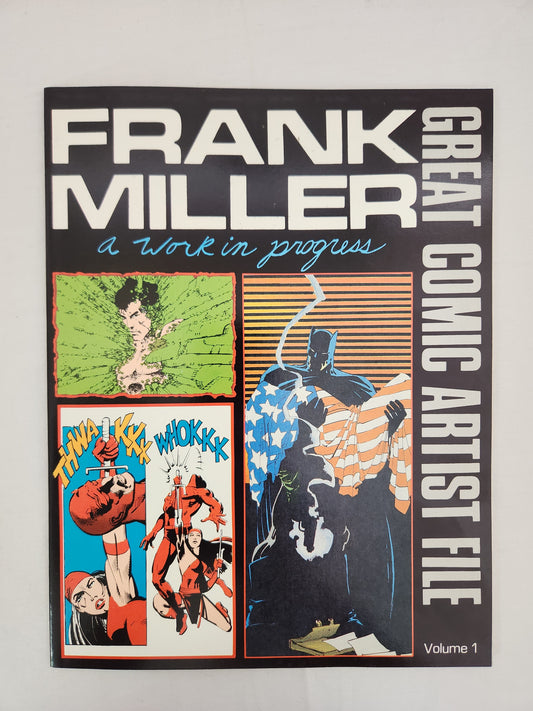 1986 - Frank Miller - A Work In Progress Great Artist File Vol. 1 - VG