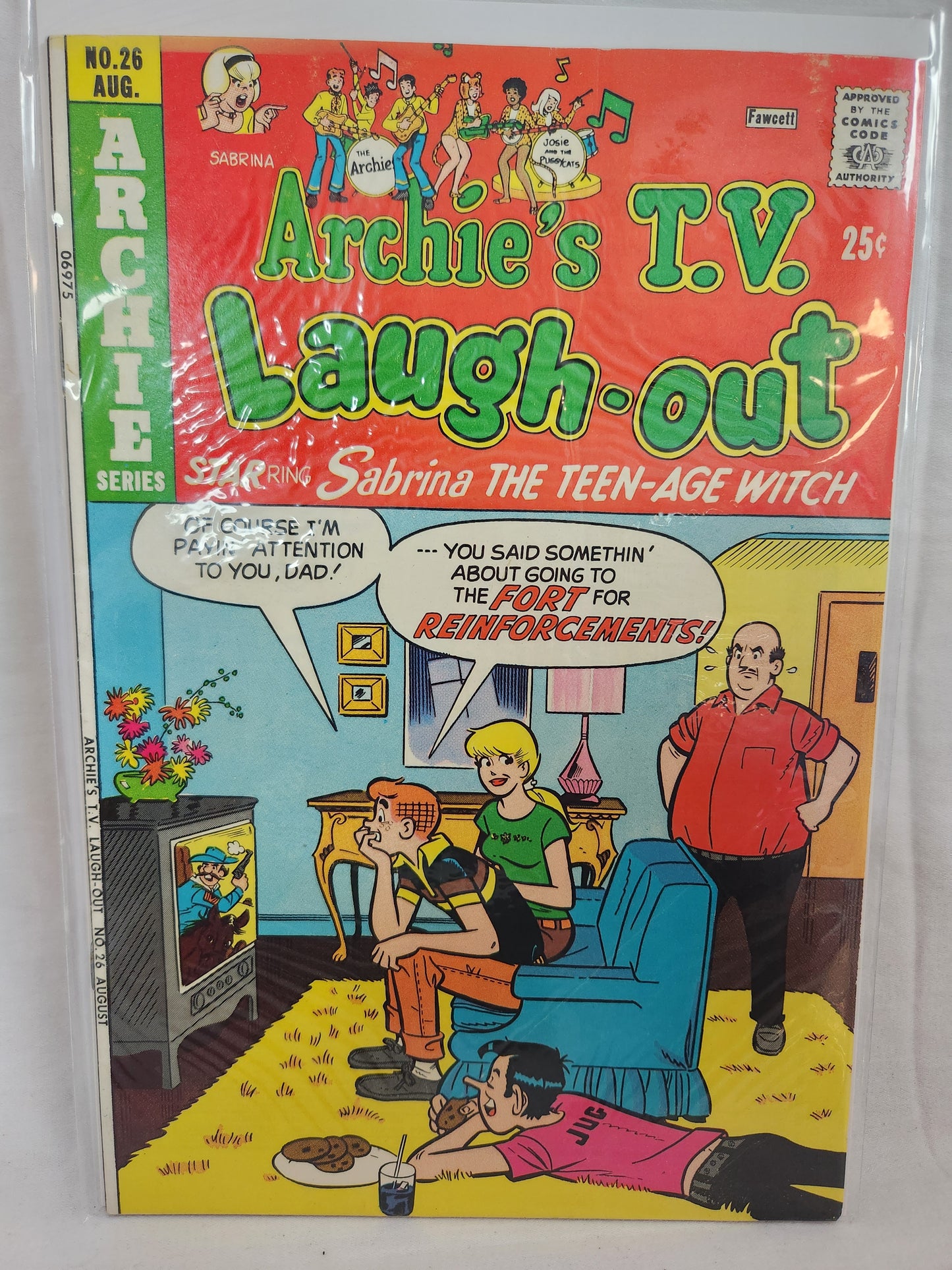 Lot of 7 - Archie's T.V. Laugh-Out Comics