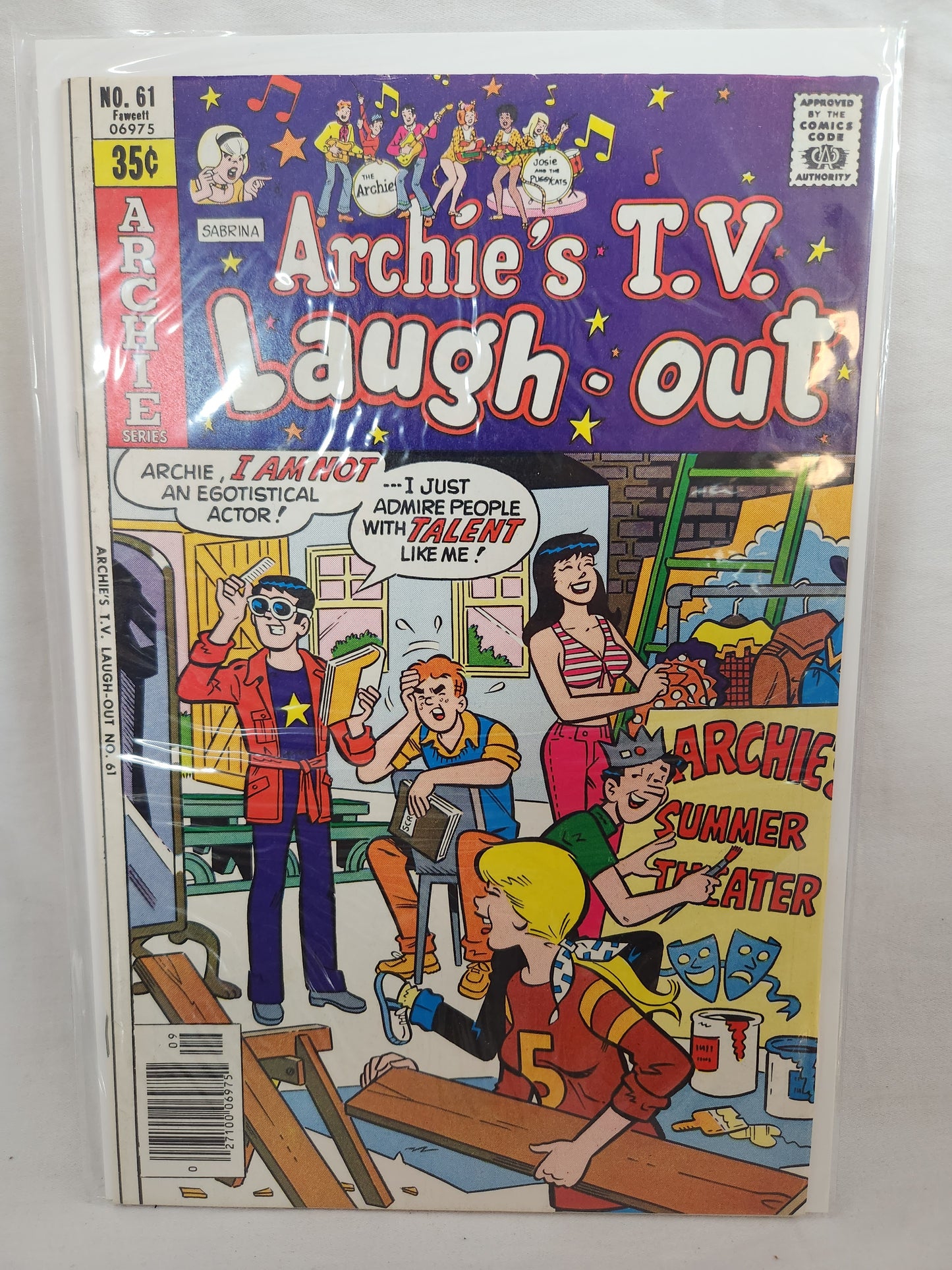 Lot of 7 - Archie's T.V. Laugh-Out Comics