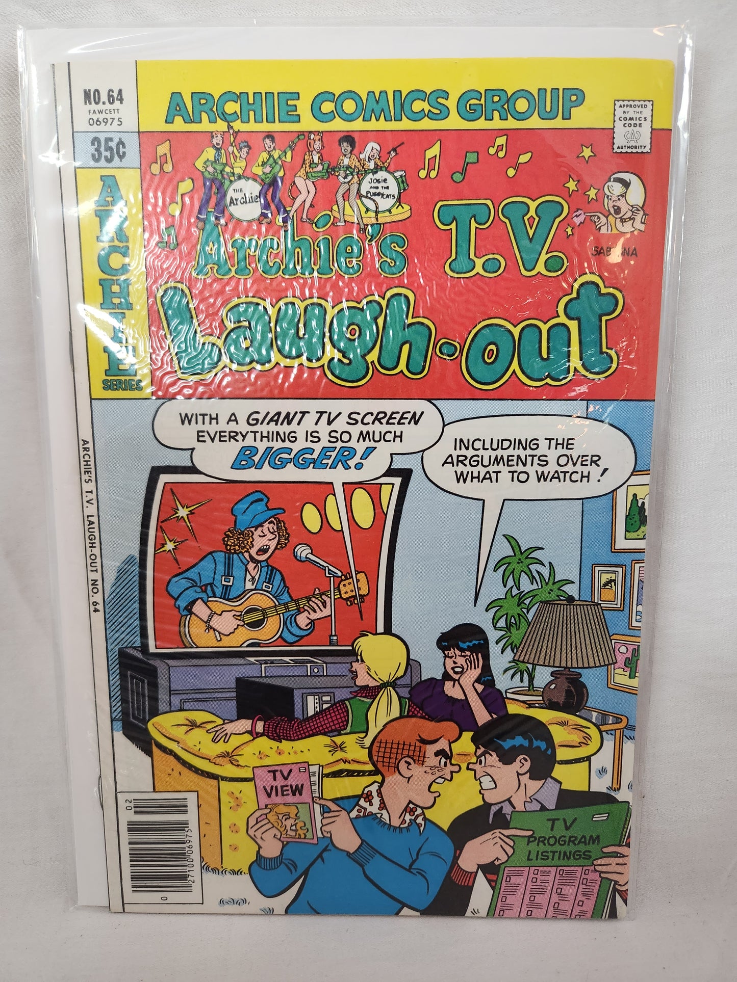 Lot of 7 - Archie's T.V. Laugh-Out Comics