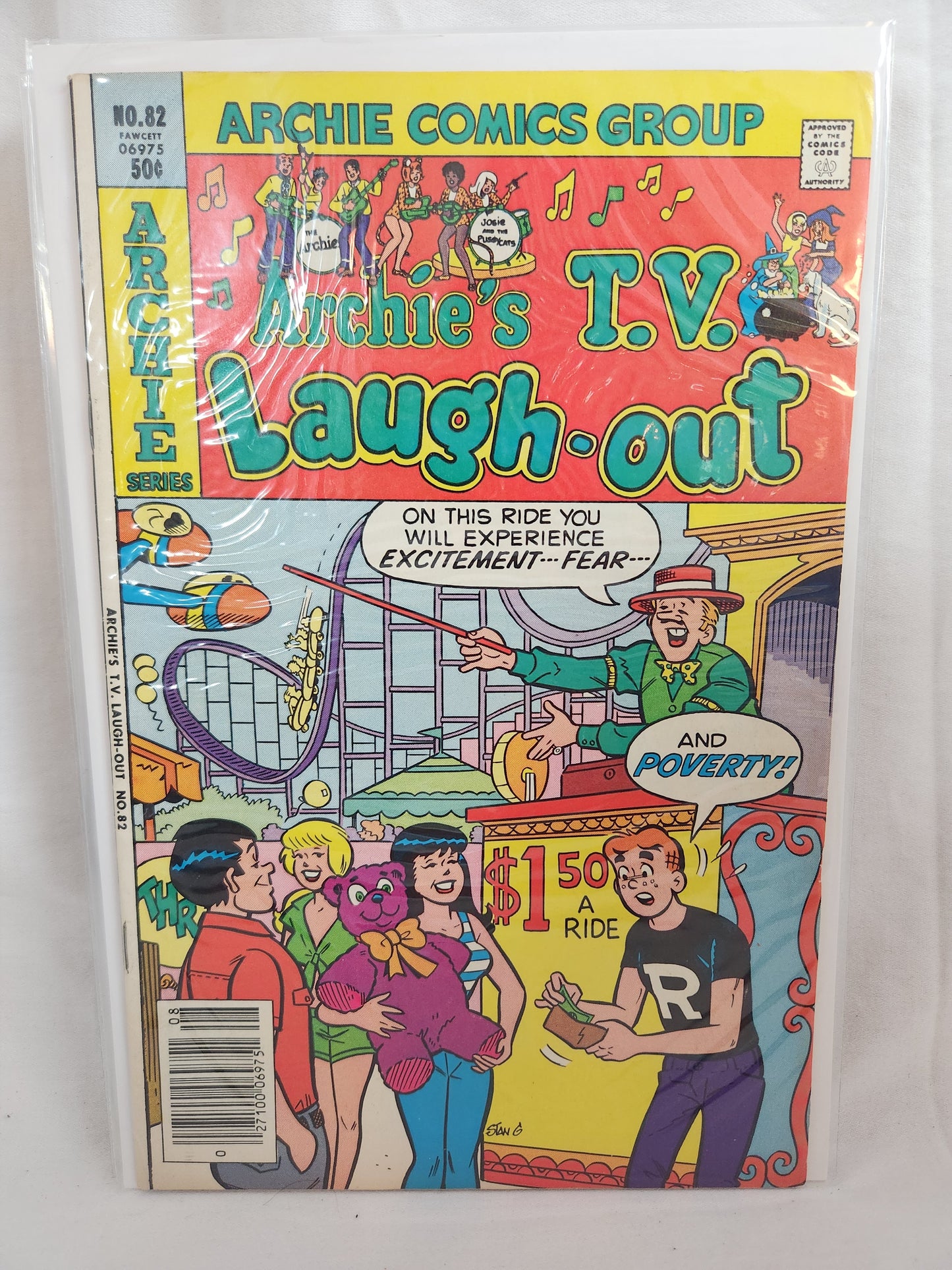 Lot of 7 - Archie's T.V. Laugh-Out Comics