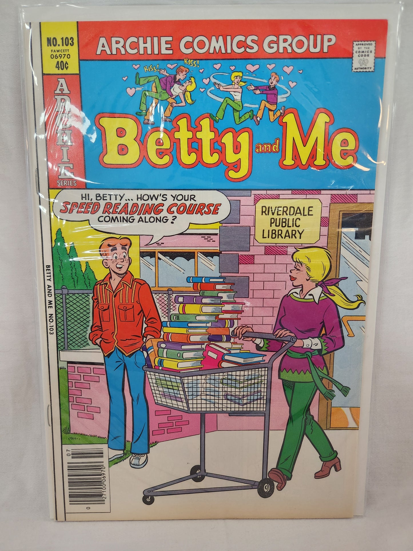 Lot of 4 - Betty and Me Comic Books