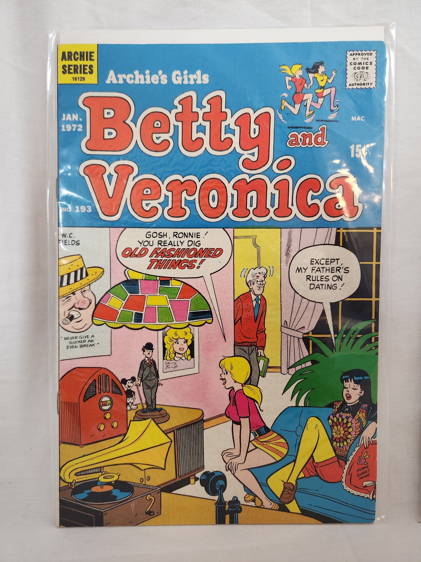 Archie's Girls Betty and Veronica Comic Books #193 & #312