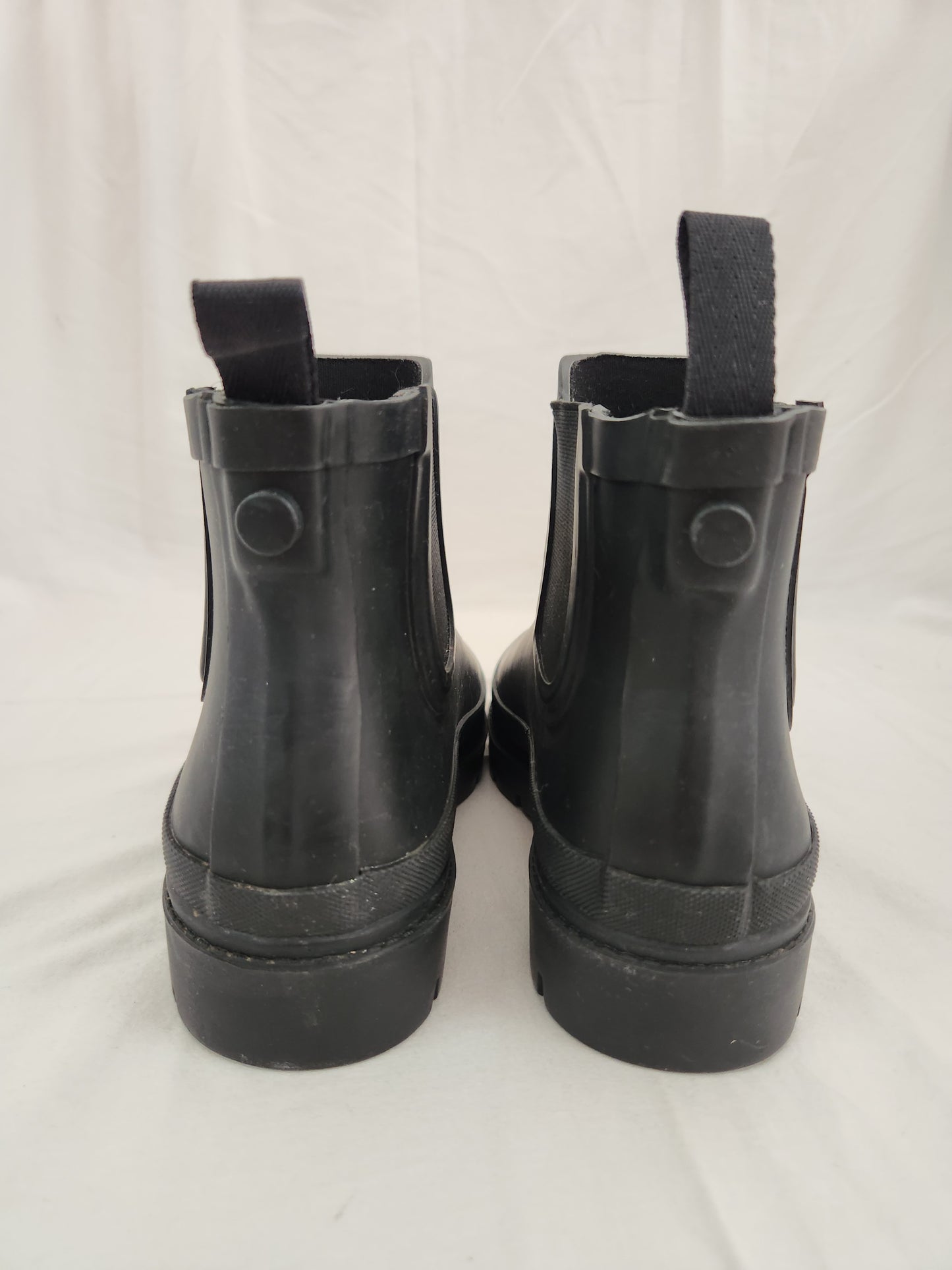 Universal Thread Goods Co. Women's Black Kaden Rain Boots - Size: 7