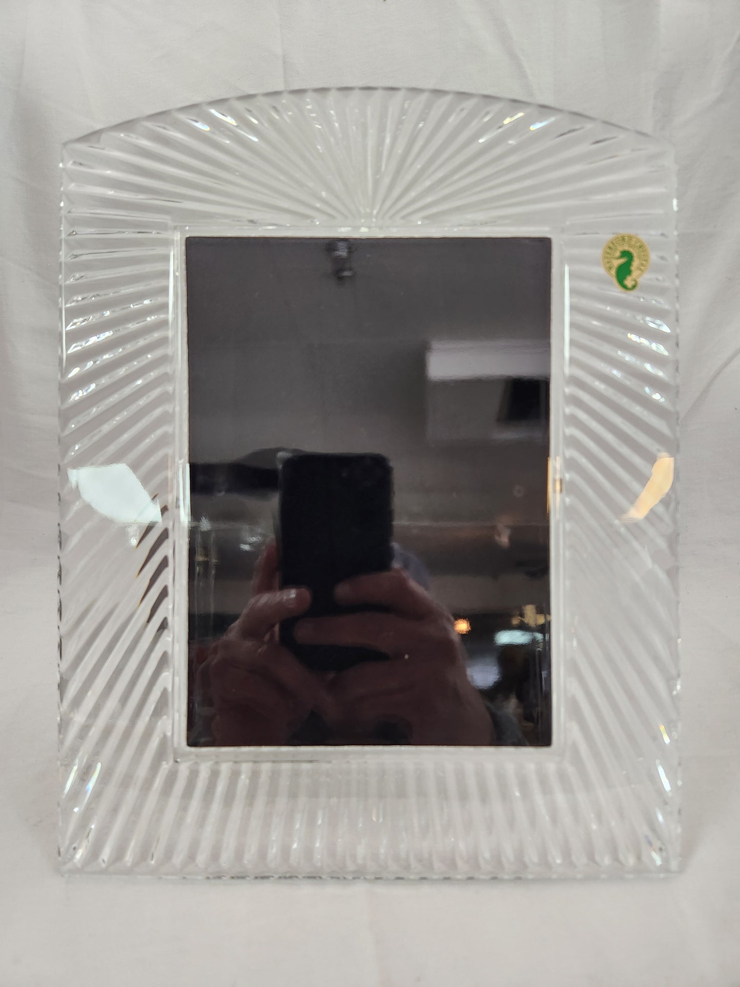 Waterford Millennium Series Crystal 5x7 Picture Frame