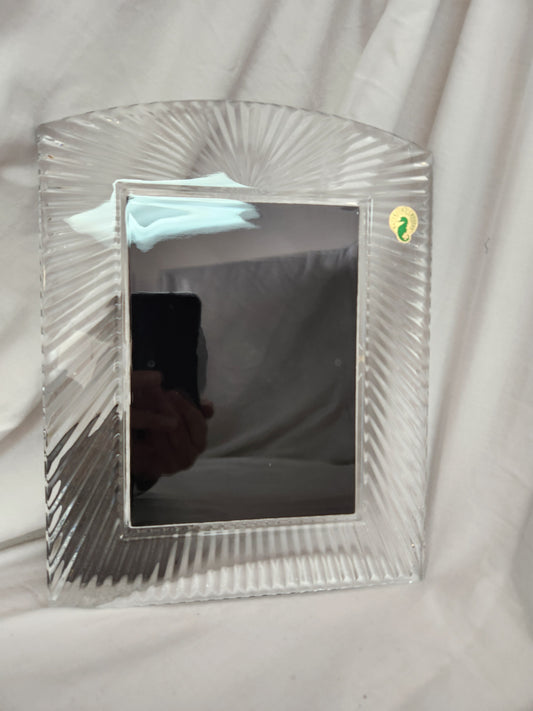 Waterford Millennium Series Crystal 5x7 Picture Frame