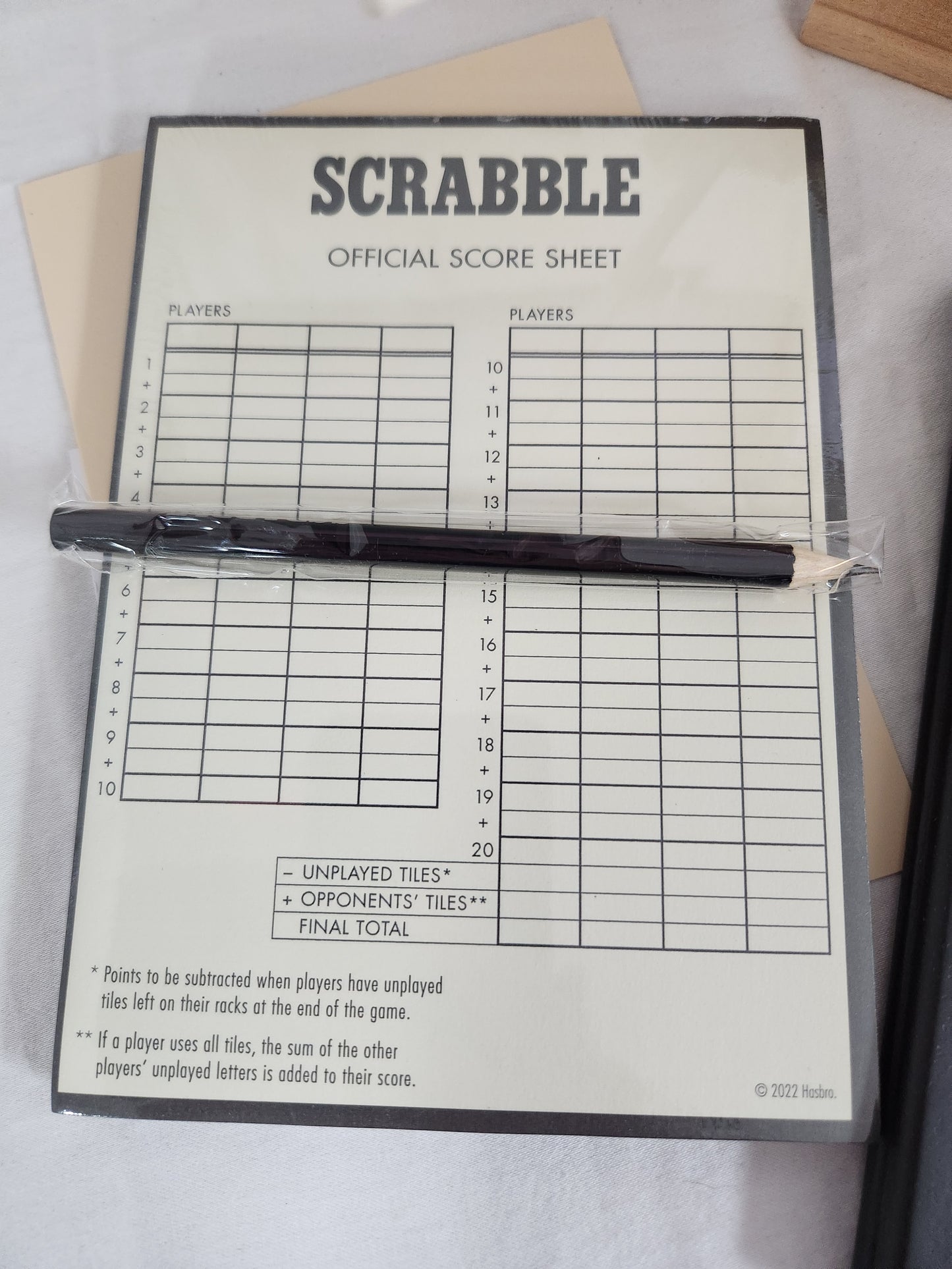 Scrabble Vintage Bookshelf Edition