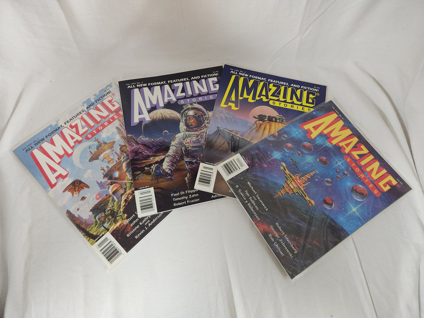 1991 - Amazing Stories Vol. 66, No. 1-4 (lot of 4)