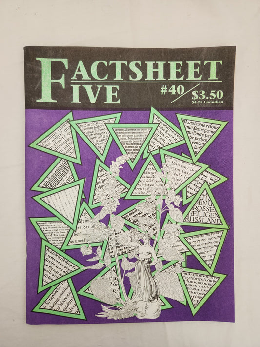 1990 - Factsheet Five Magazine #40 - VG