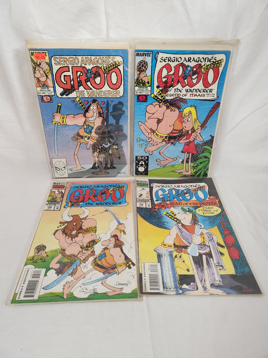 Lot of 4 - Groo Comic Books - VG