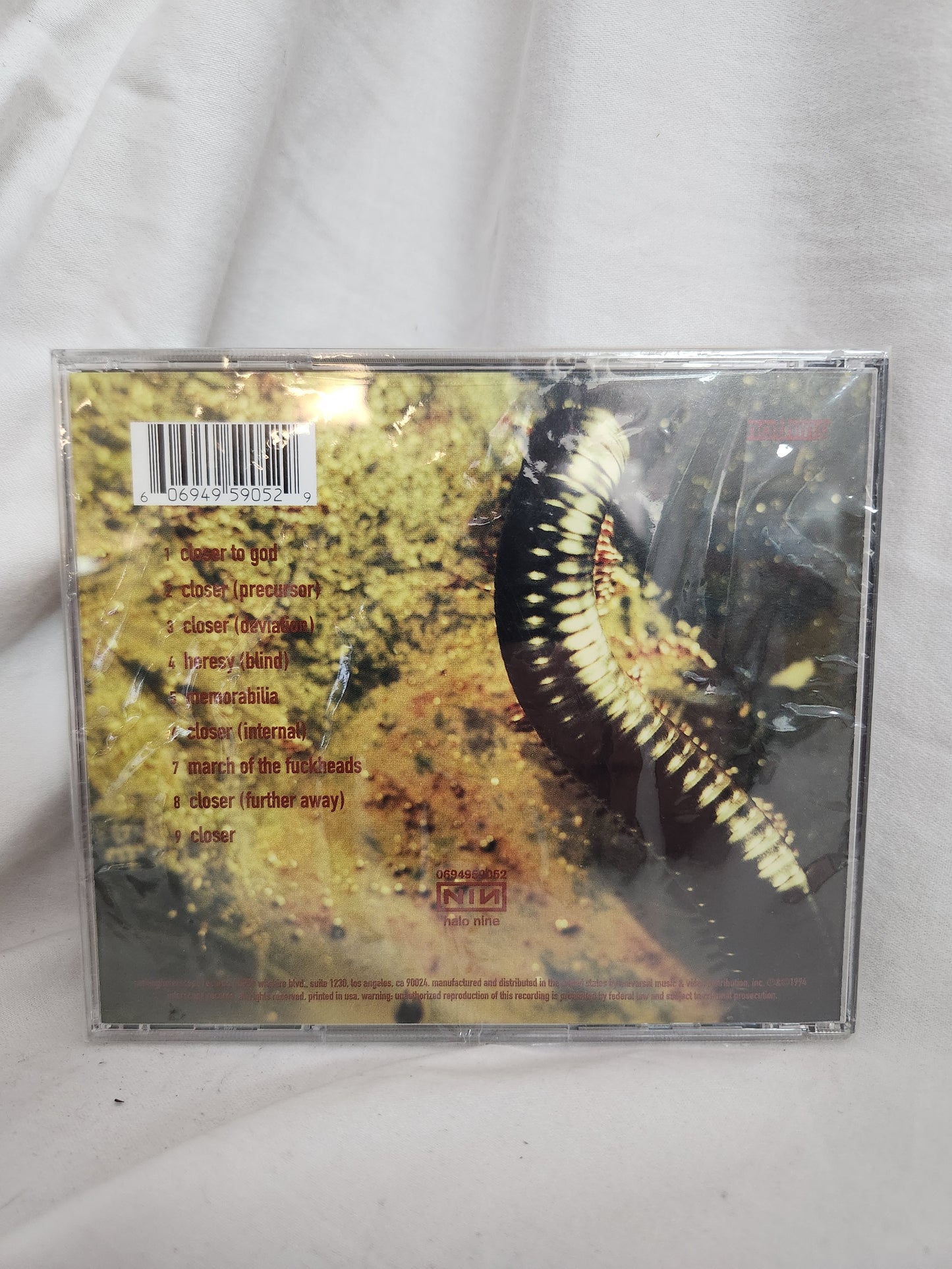 Nine Inch Nails: Closer to God - CD (factory sealed)