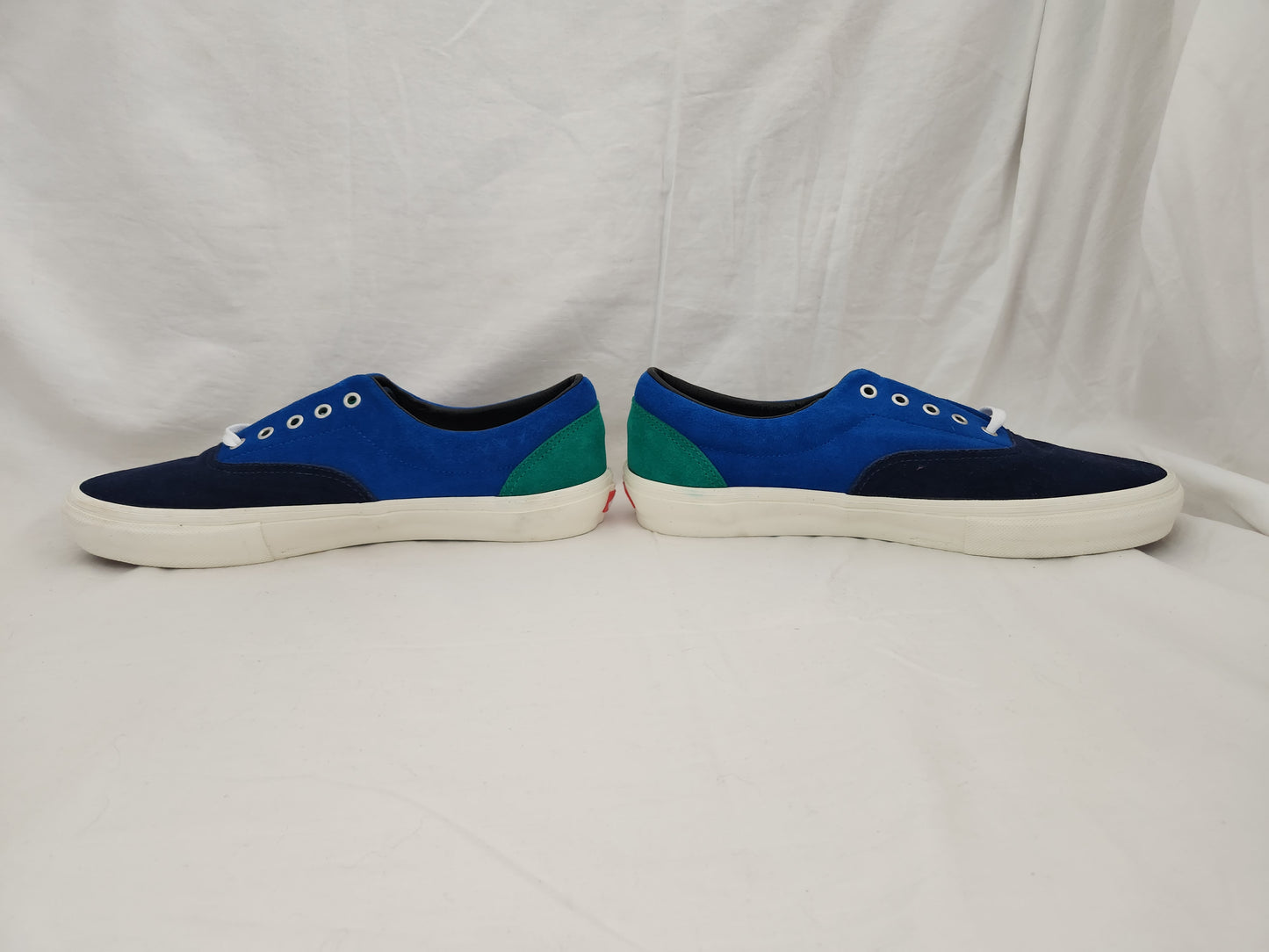 Vans Blue Color Block Skateboarding Sneakers #721454 - Size: 12