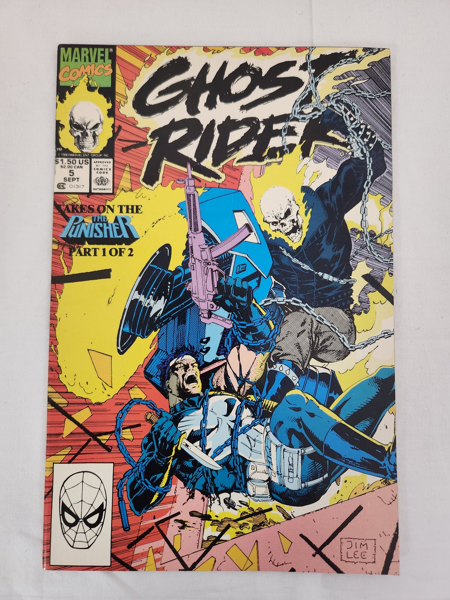 1990 - Ghost Rider Vol.2,. No.5 - VG