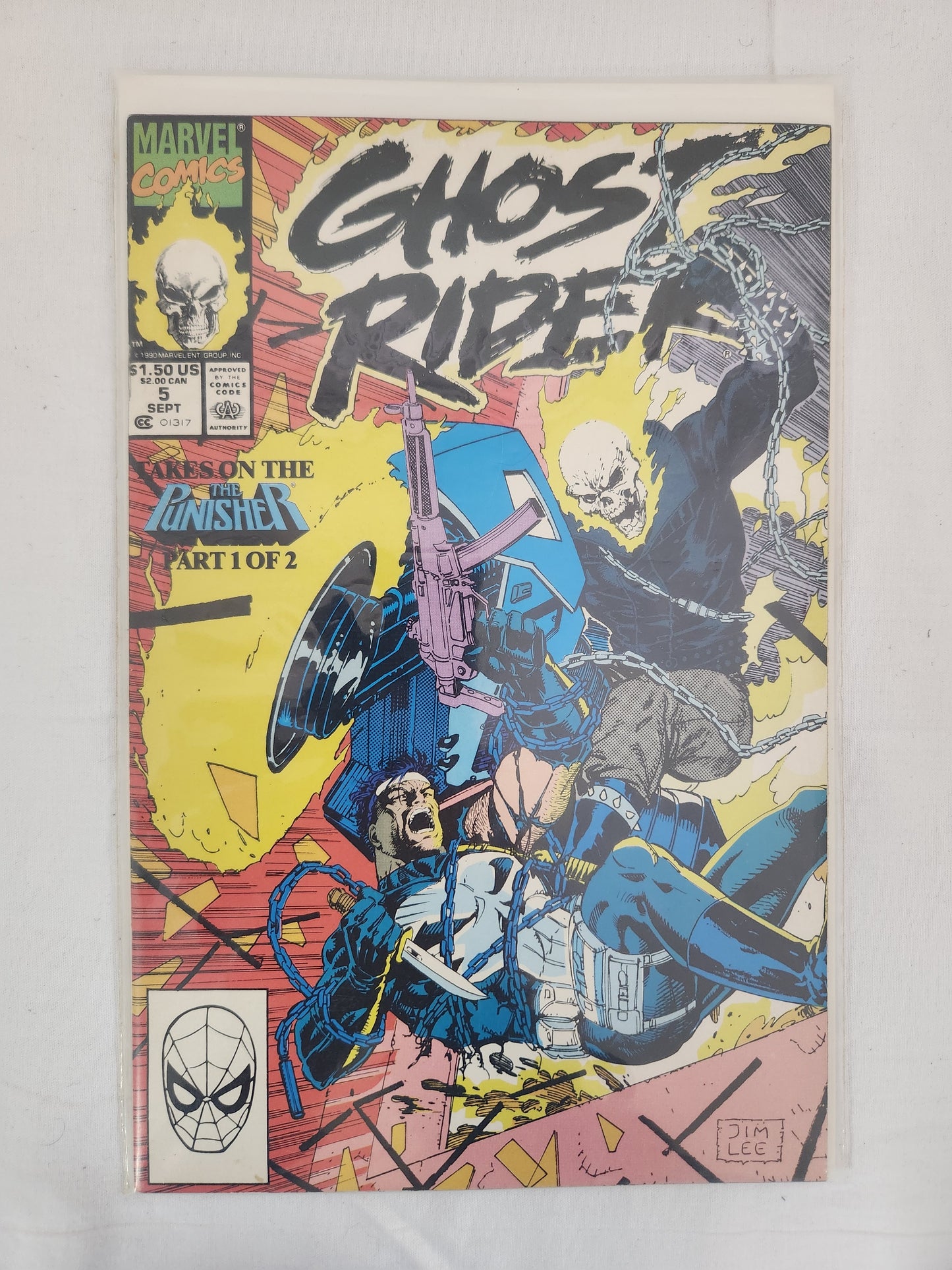 1990 - Ghost Rider Vol.2,. No.5 - VG