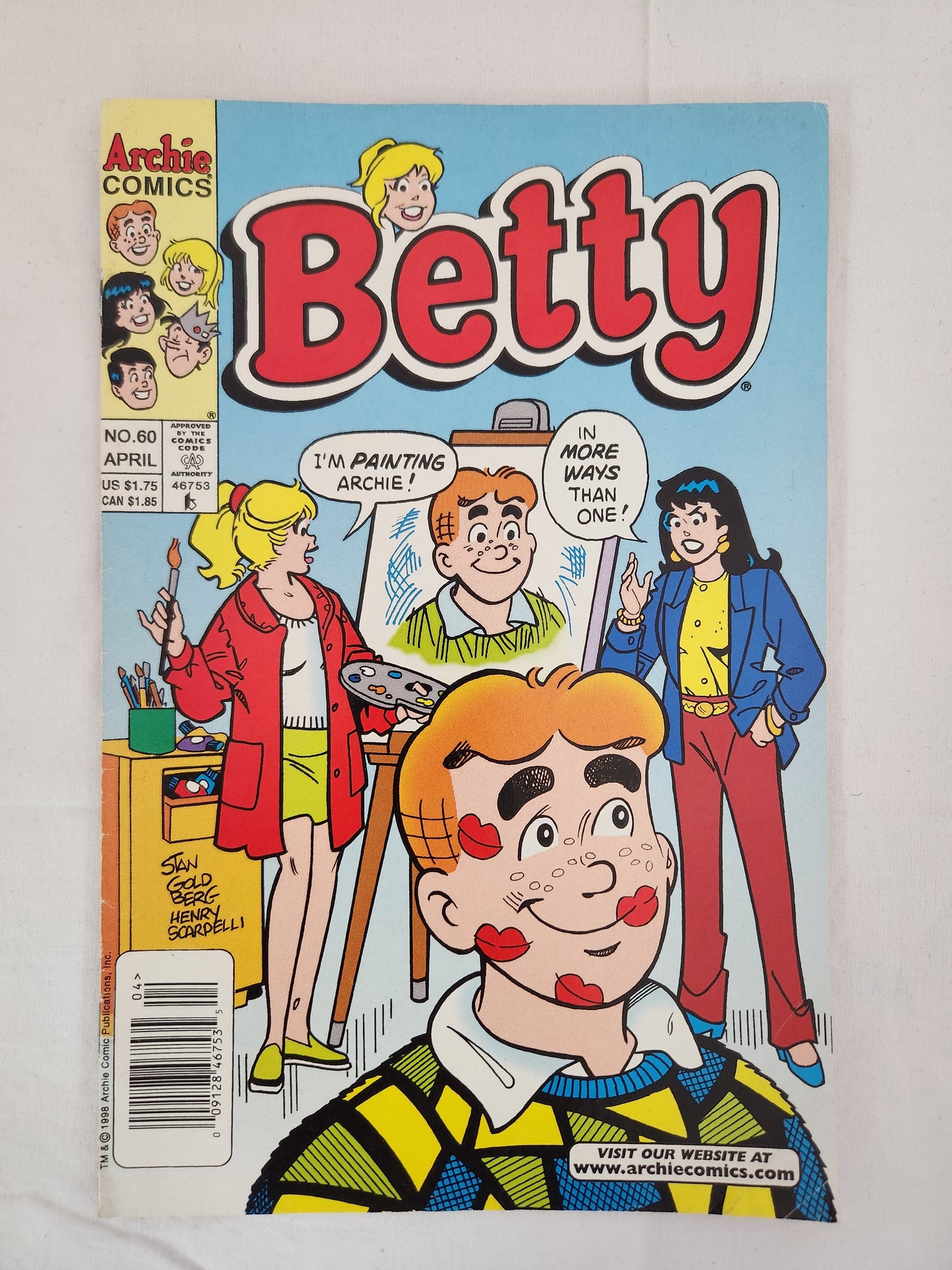 1998 - Archie Comics "Betty" No.60 - VG