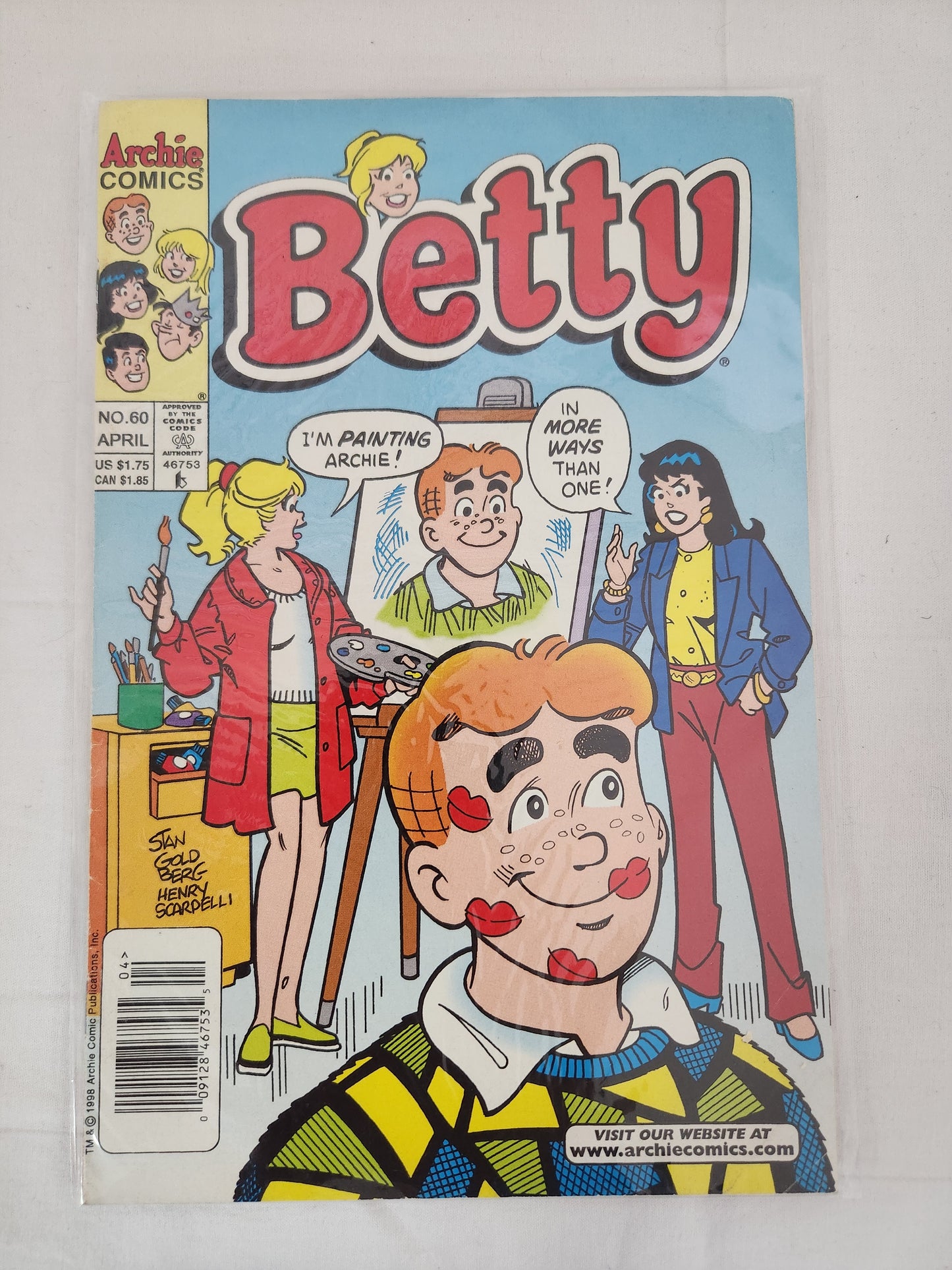 1998 - Archie Comics "Betty" No.60 - VG