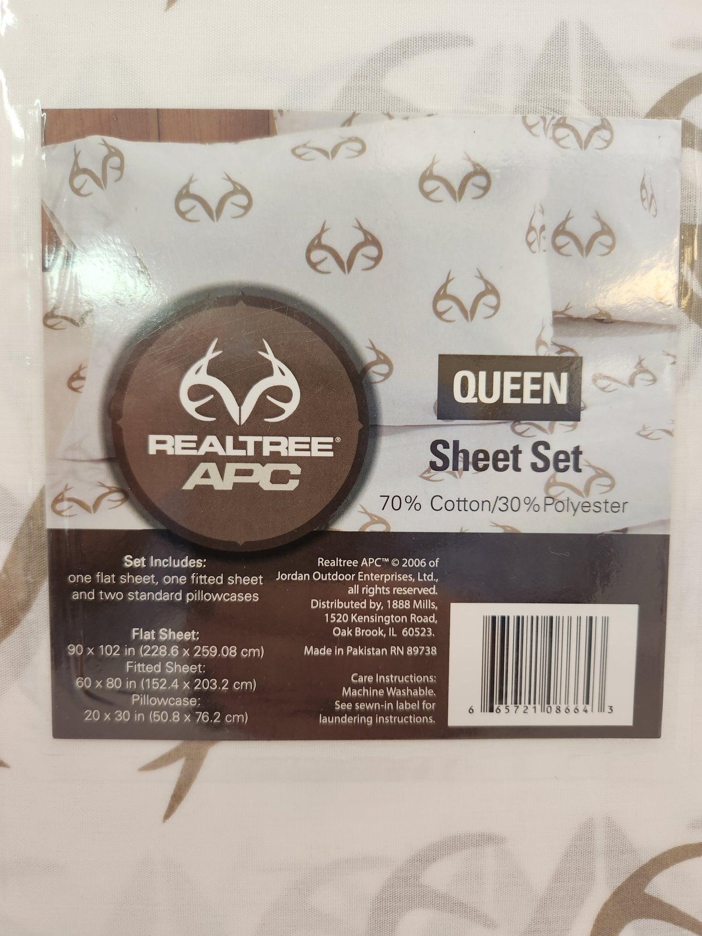 Realtree APC Queen Sheet Set