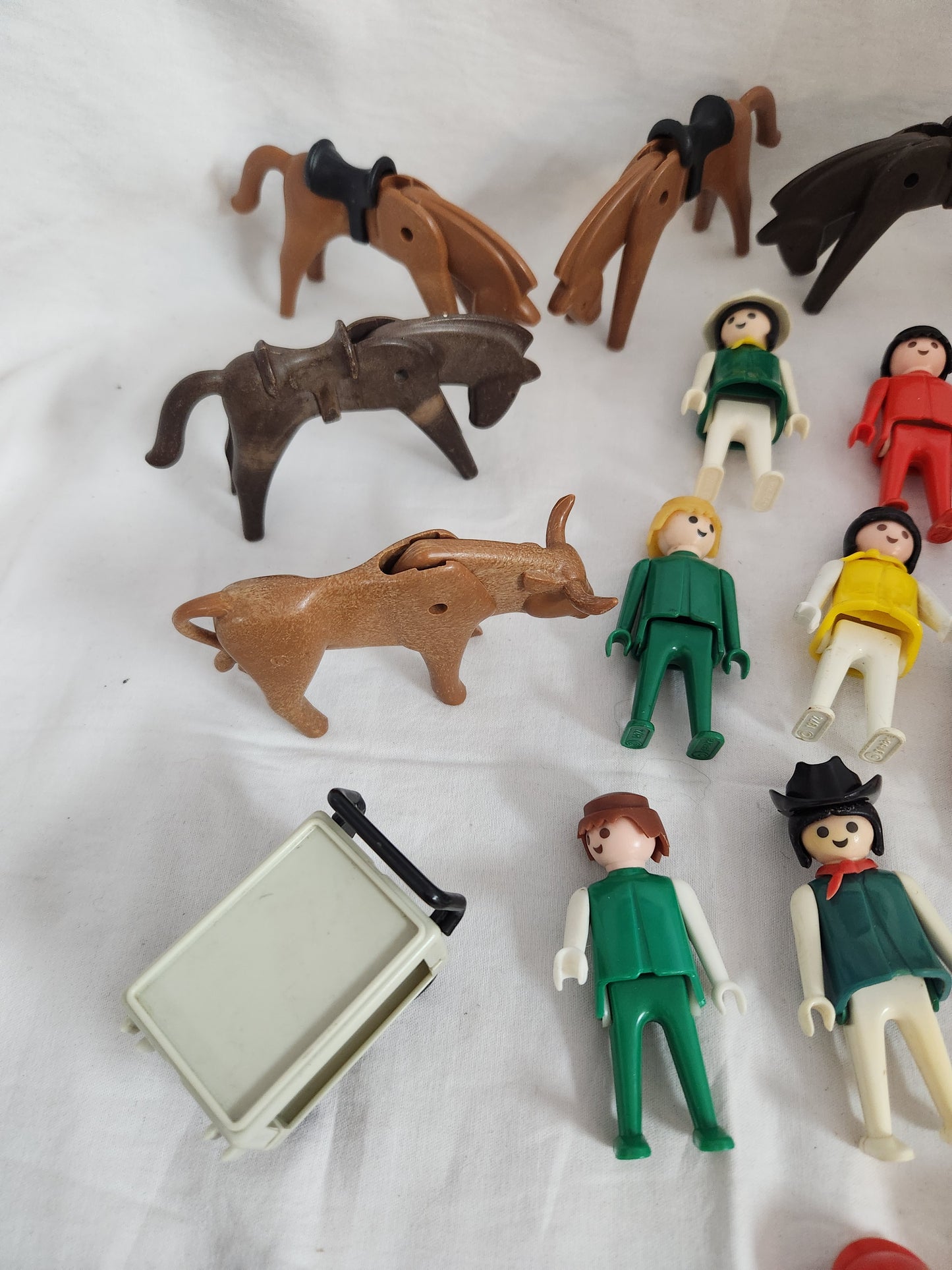 1974 - Geobra Playmobil Figurines - Lot of 47