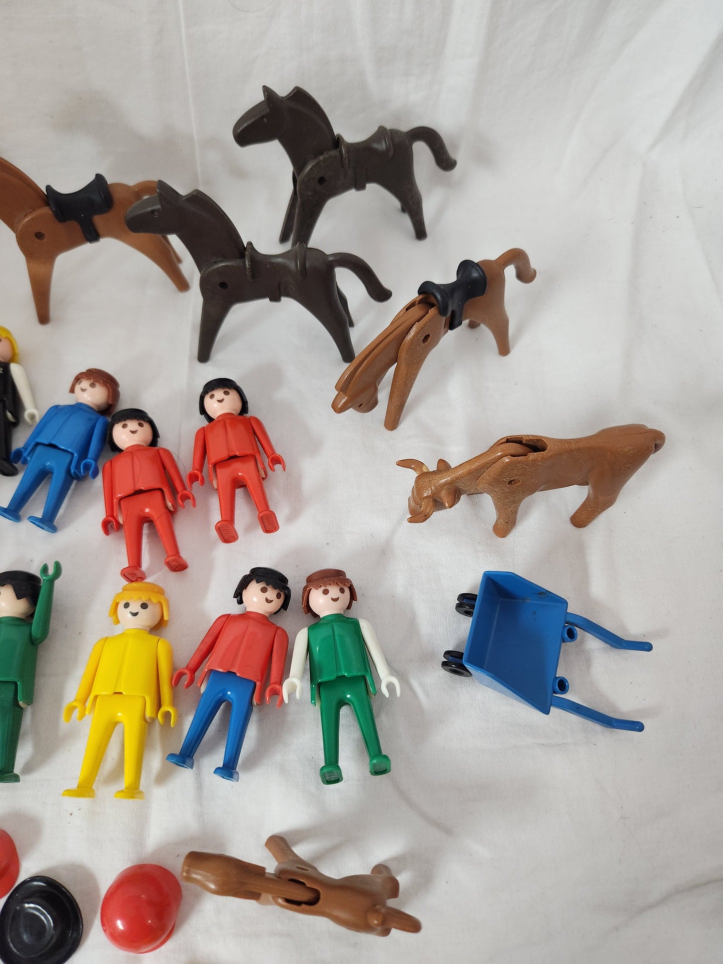 1974 - Geobra Playmobil Figurines - Lot of 47