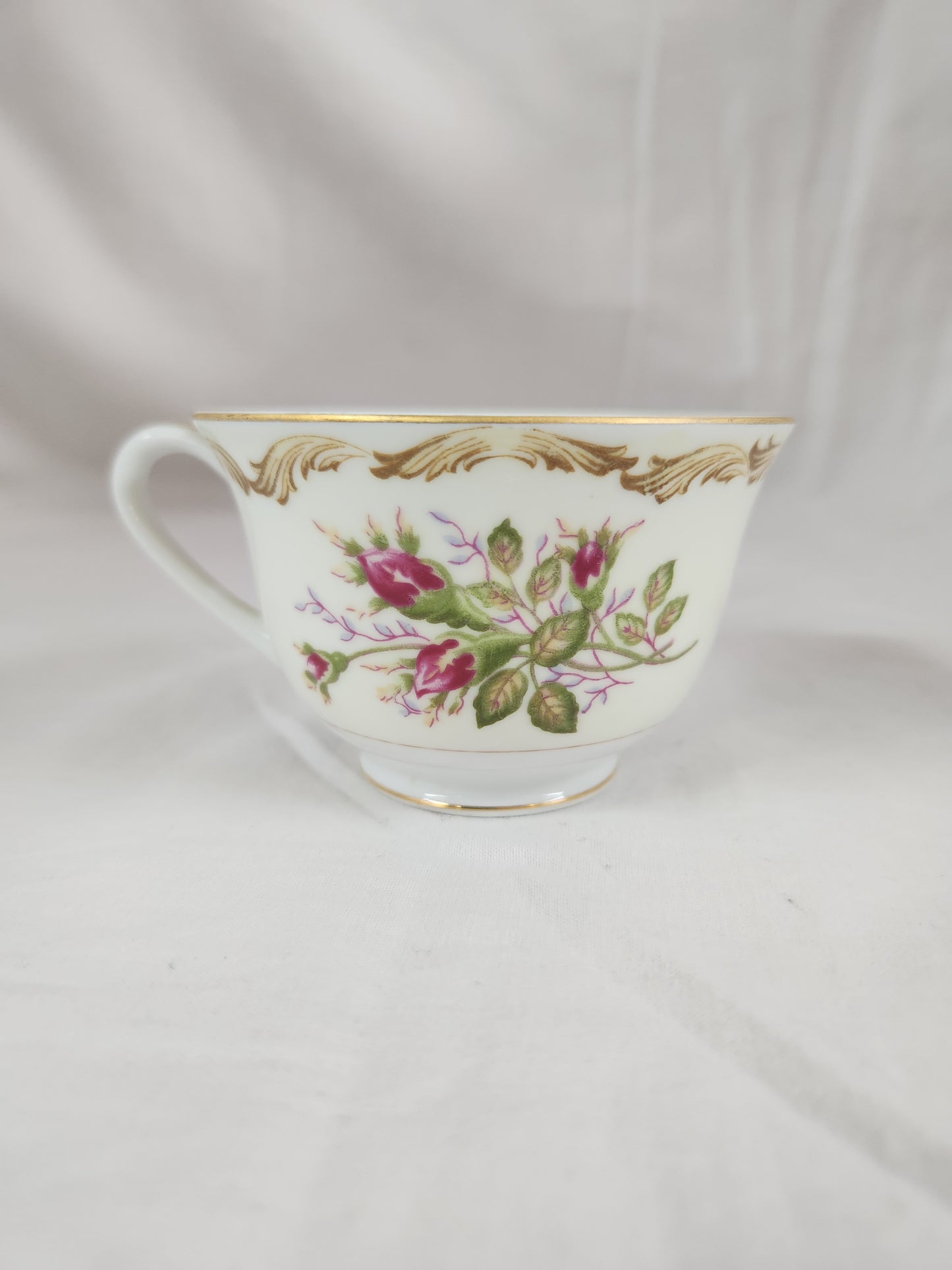 Kings Court China "Rose Bud" Footed Cup #4005