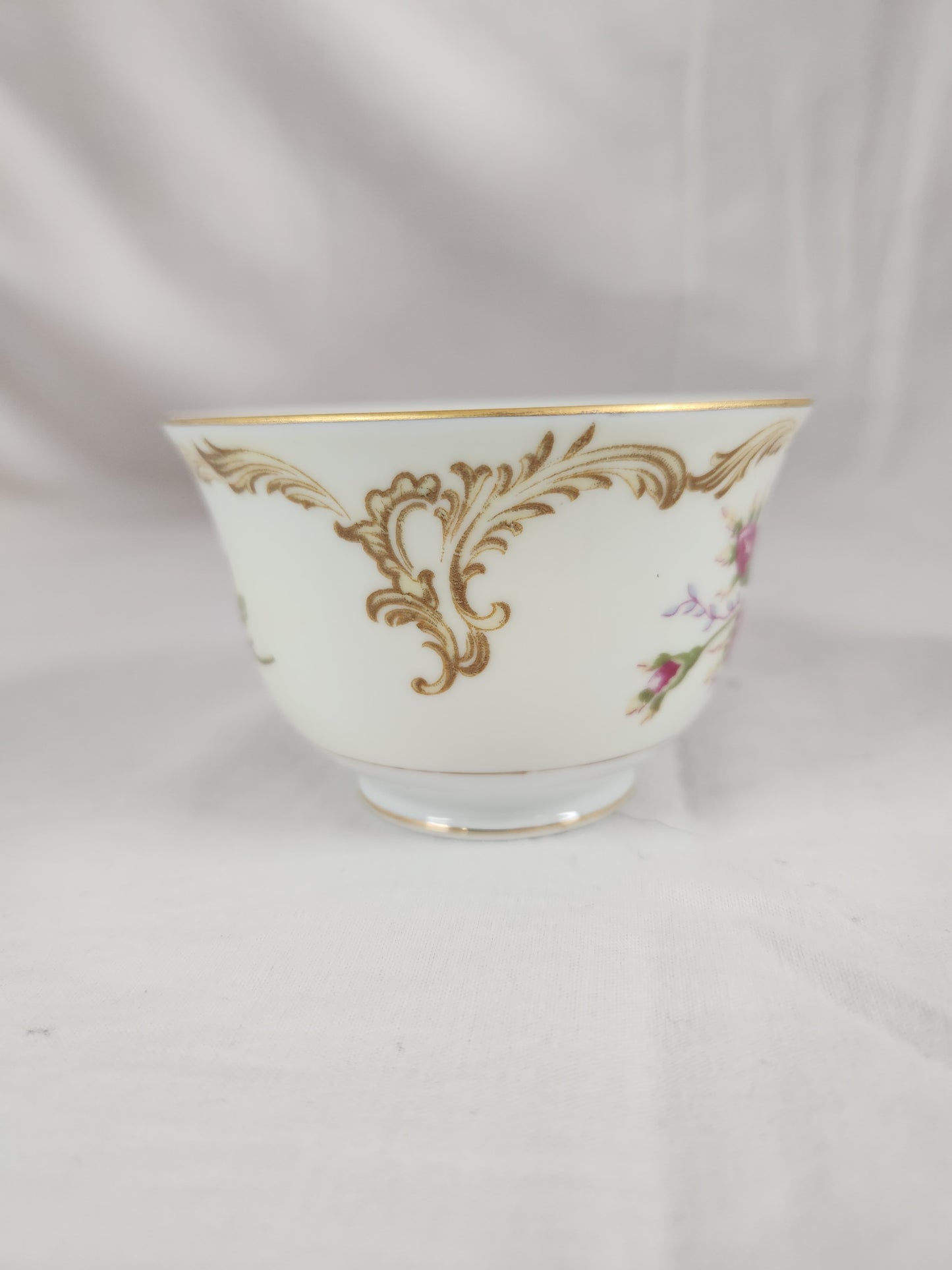 Kings Court China "Rose Bud" Footed Cup #4005