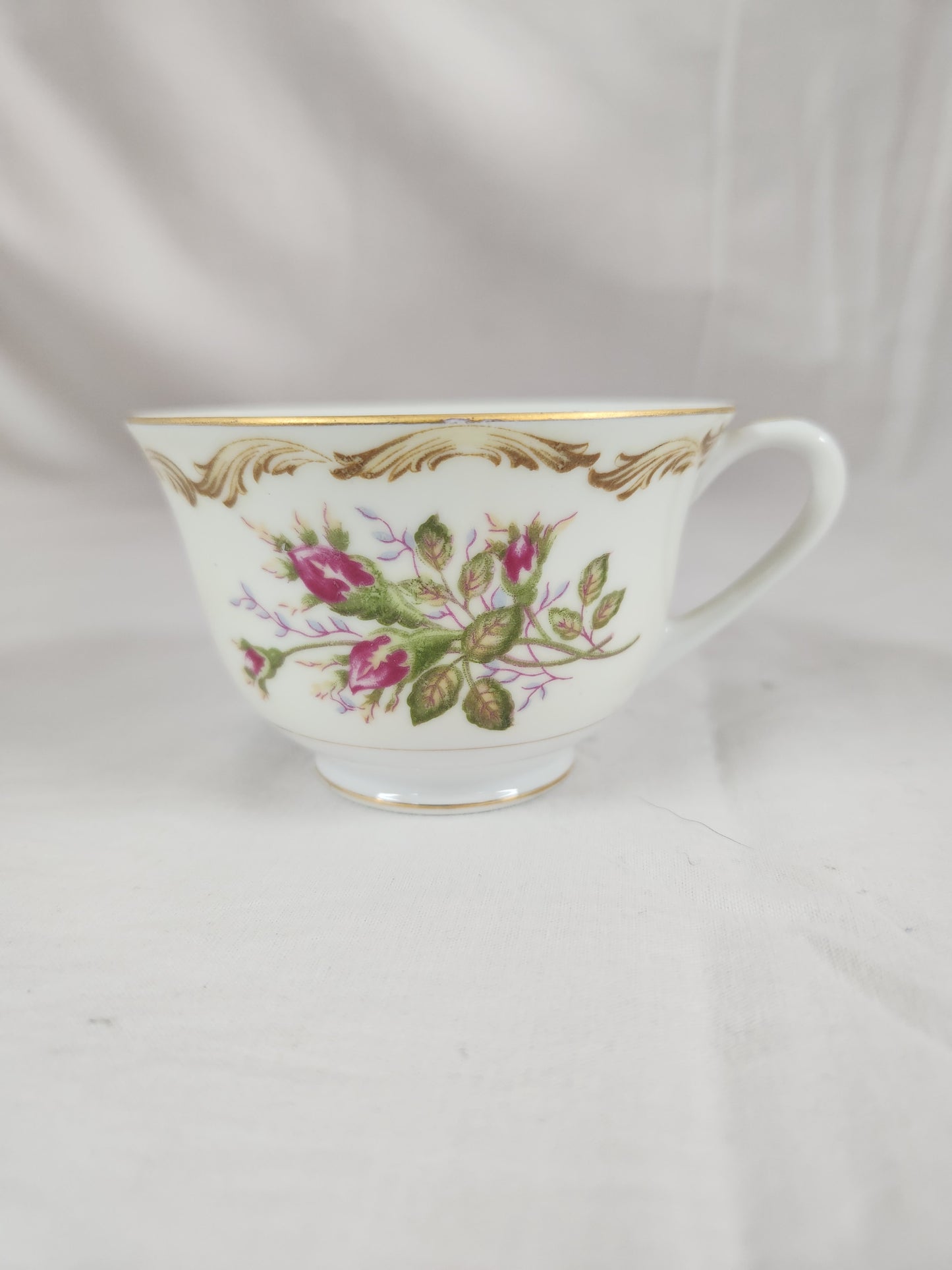 Kings Court China "Rose Bud" Footed Cup #4005